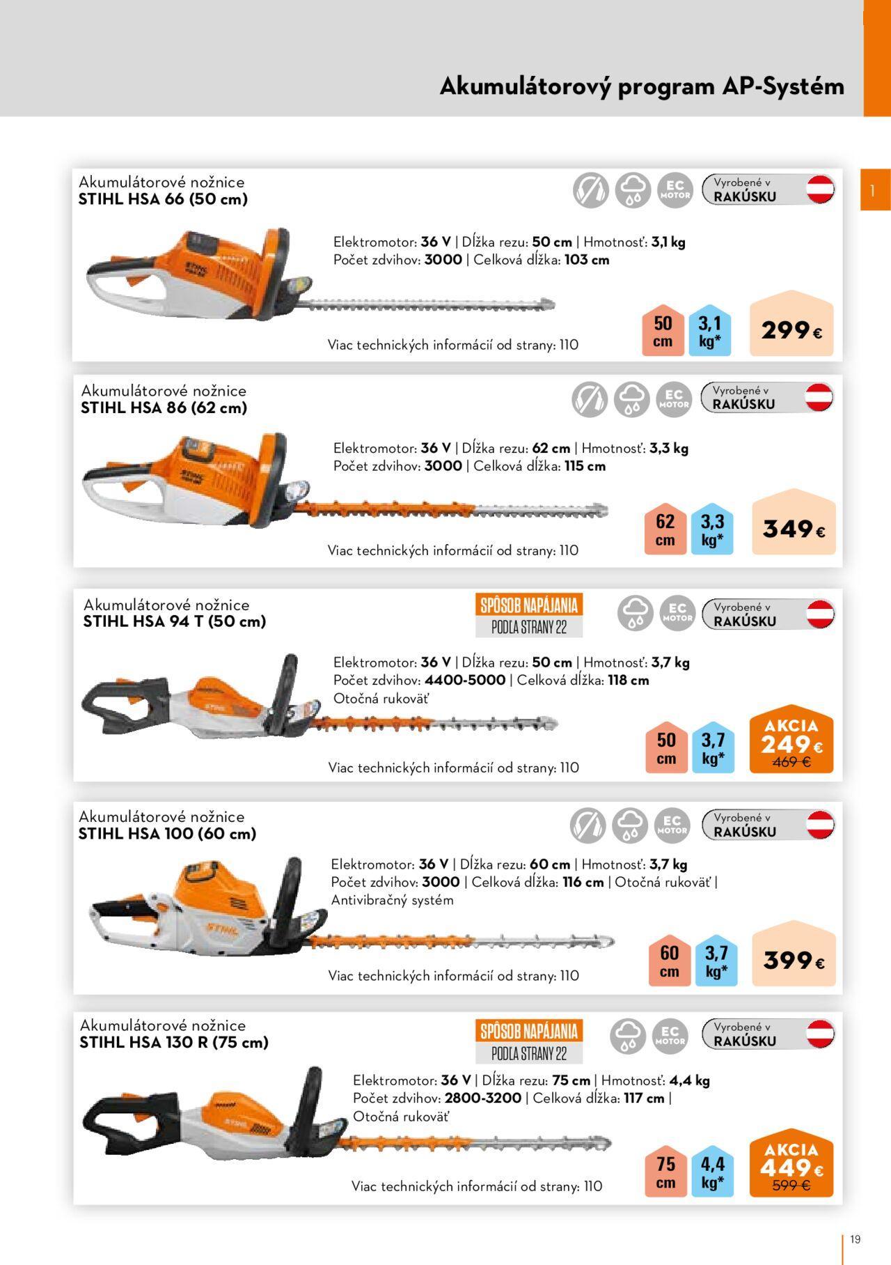 stihl - STIHL katalóg 01.03.2024 - 30.09.2024 - page: 19