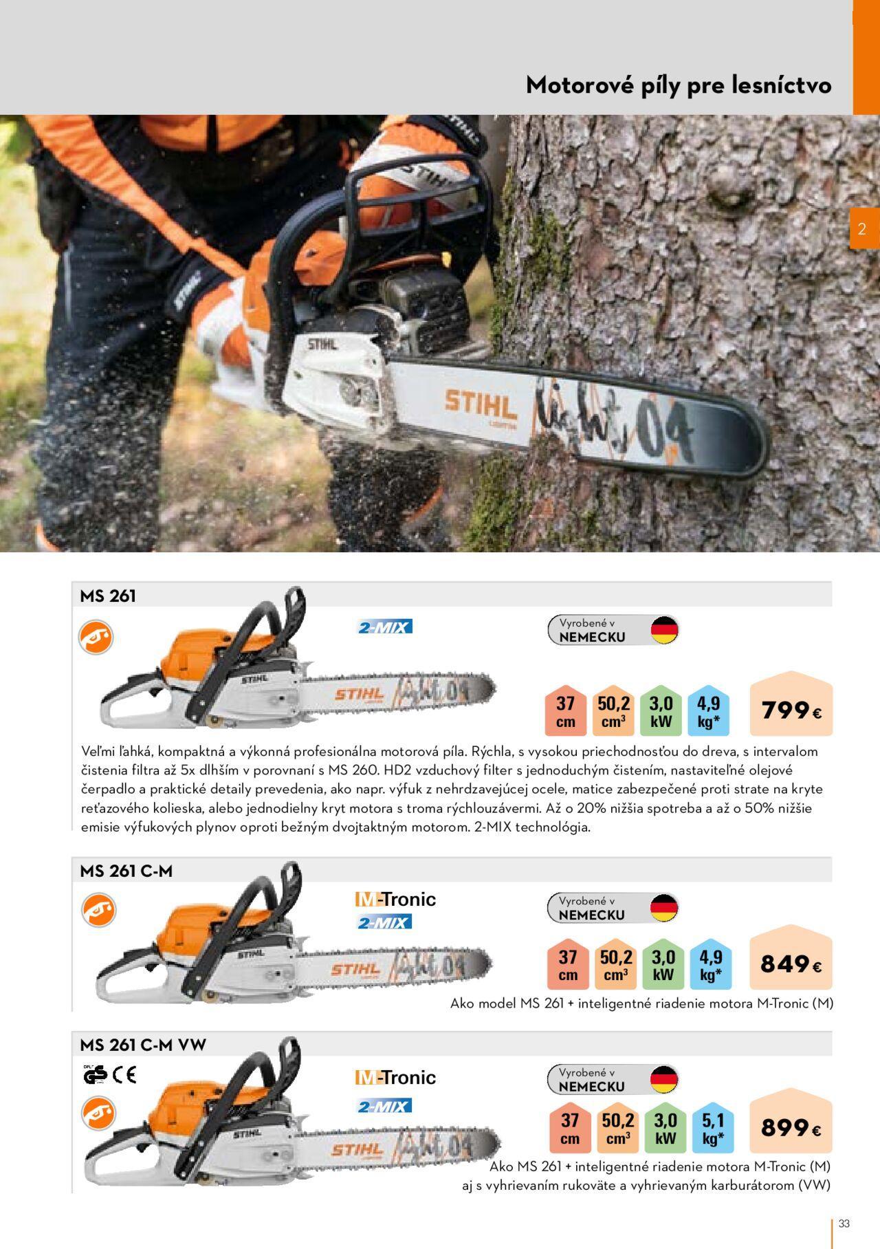 stihl - STIHL katalóg 01.03.2024 - 30.09.2024 - page: 33