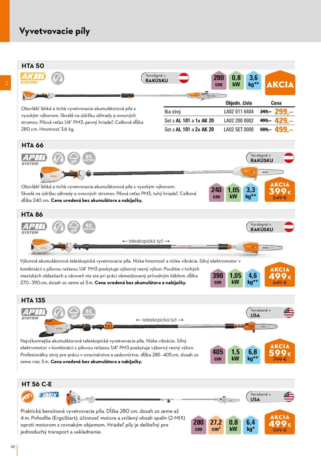 stihl - STIHL katalóg 01.03.2024 - 30.09.2024 - page: 48