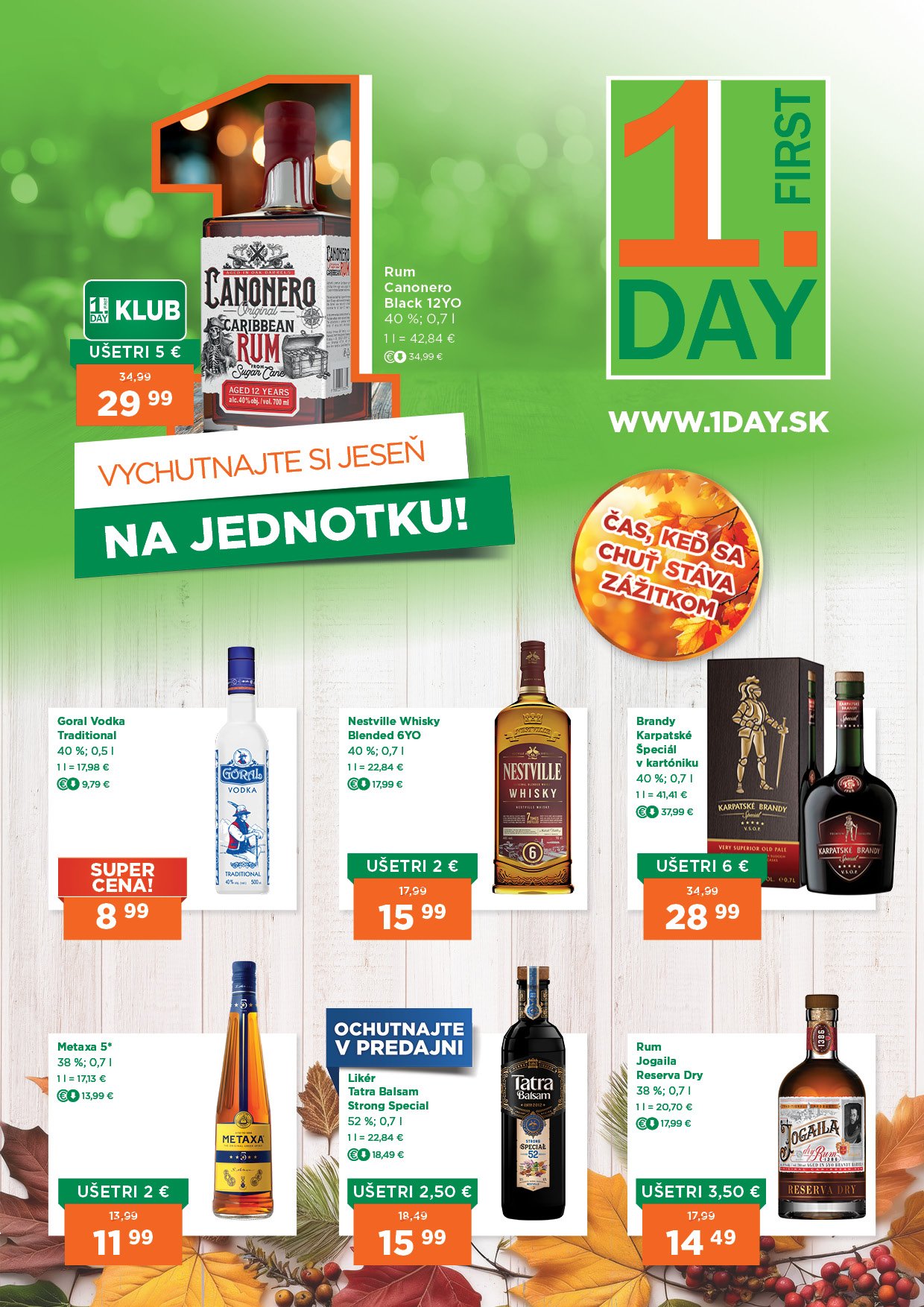 1day - Leták 1.DAY platný od 23.10. do 05.11.