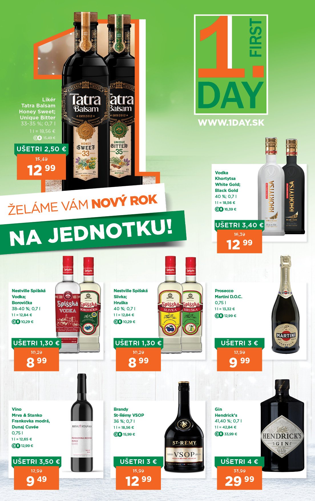 1day - Leták 1.DAY platný od 01.01. do 14.01. - page: 1
