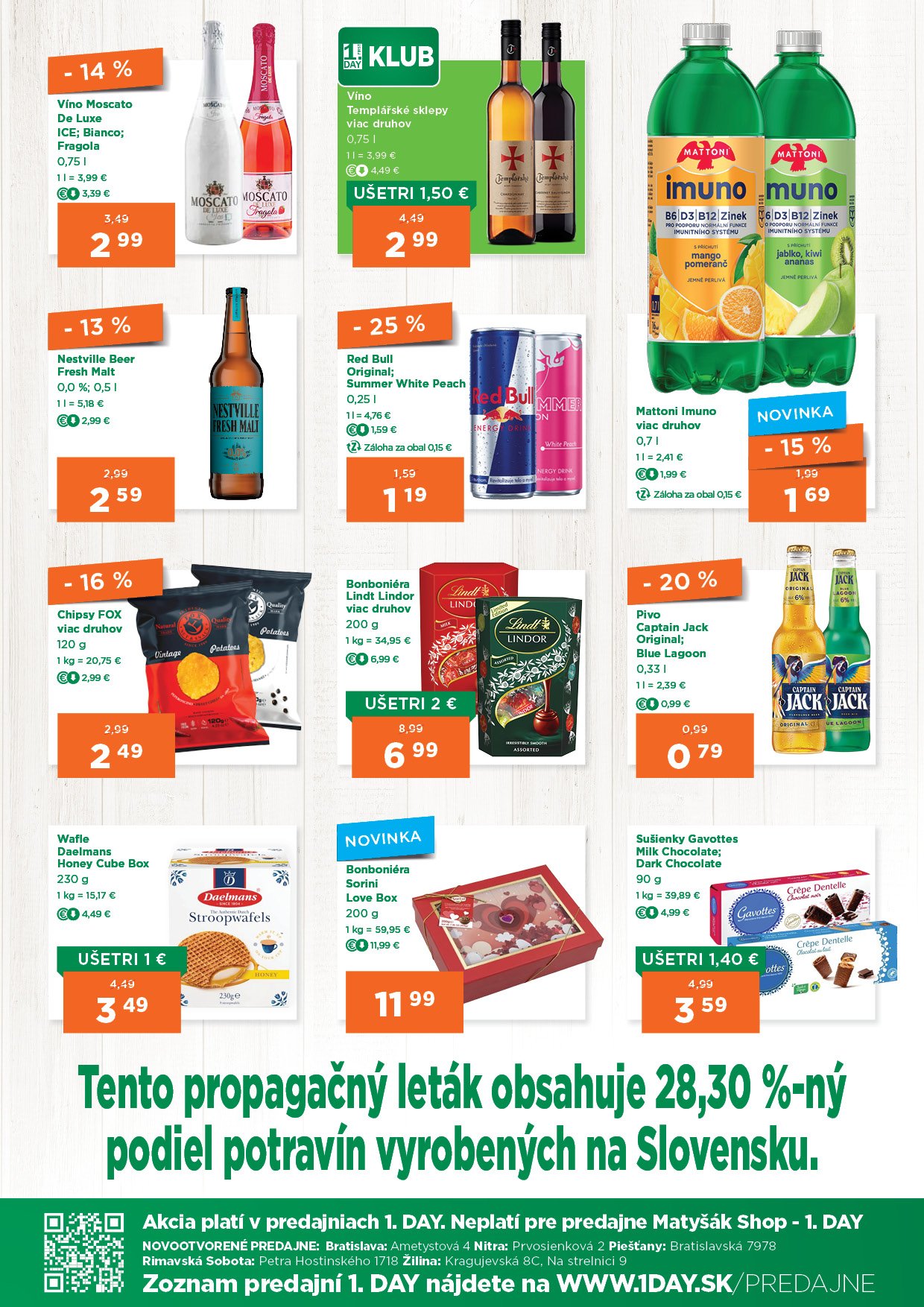 1day - Aktuálny leták 1.DAY od štvrtka, 07.05.2026 do stredy, 20.05.2026 - page: 3