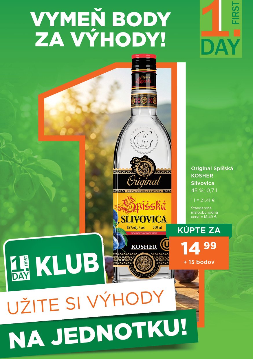 1day - Aktuálny leták 1.DAY - Vernostný katalóg od piatku, 01.05.2026 do piatku, 31.07.2026 - page: 1