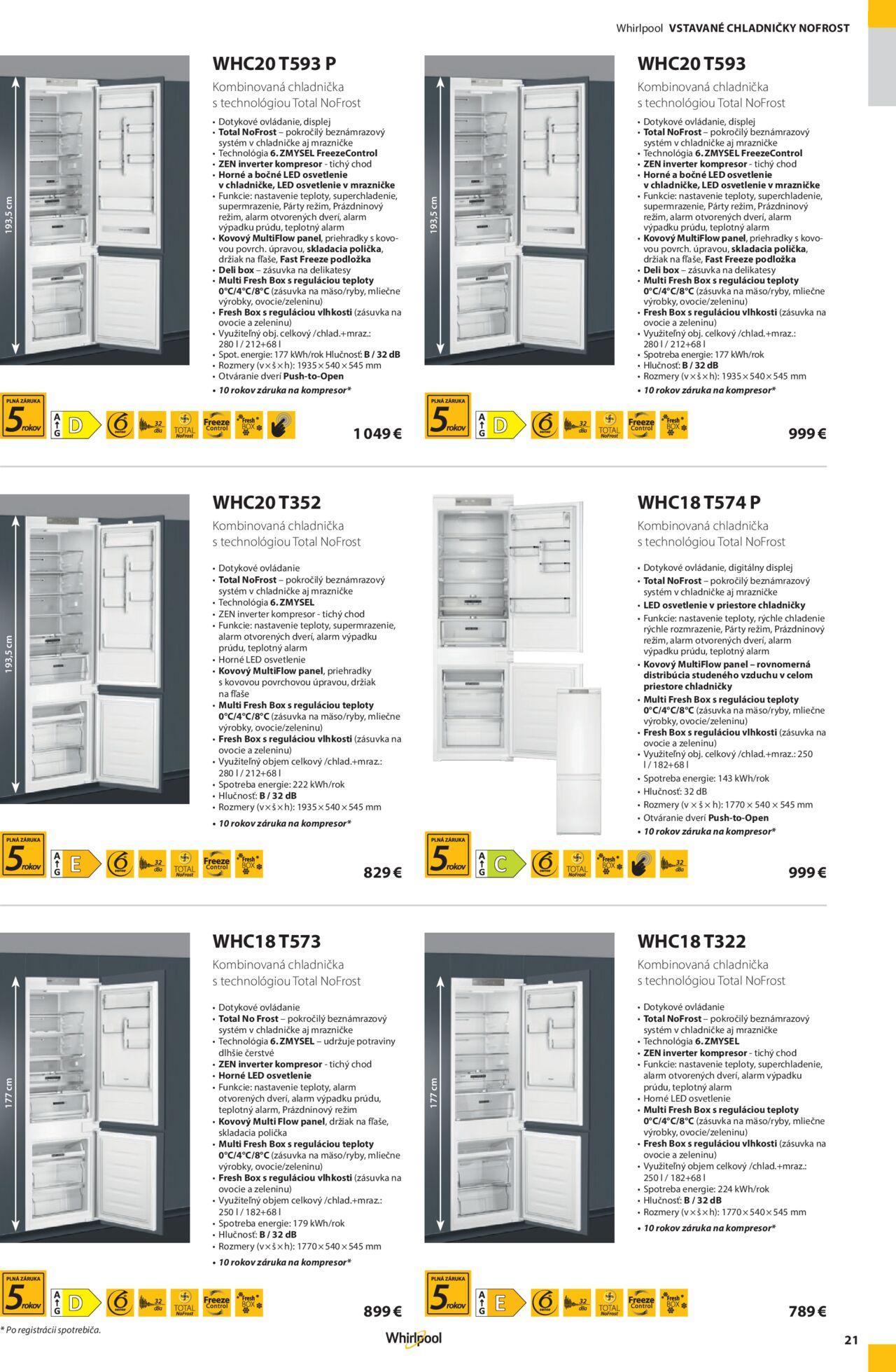 whirlpool - Whirlpool leták od pondelka 01.04.2024 - page: 21