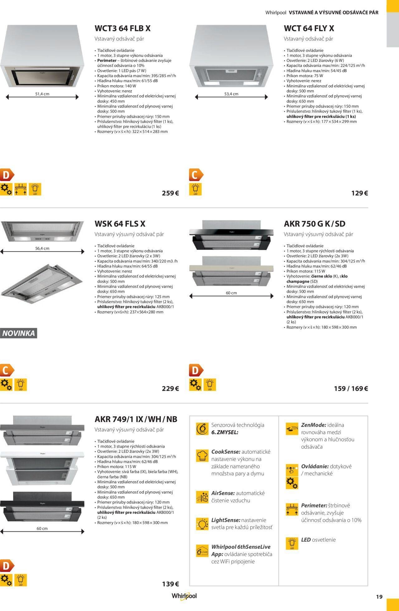 whirlpool - Whirlpool leták od pondelka 01.04.2024 - page: 19