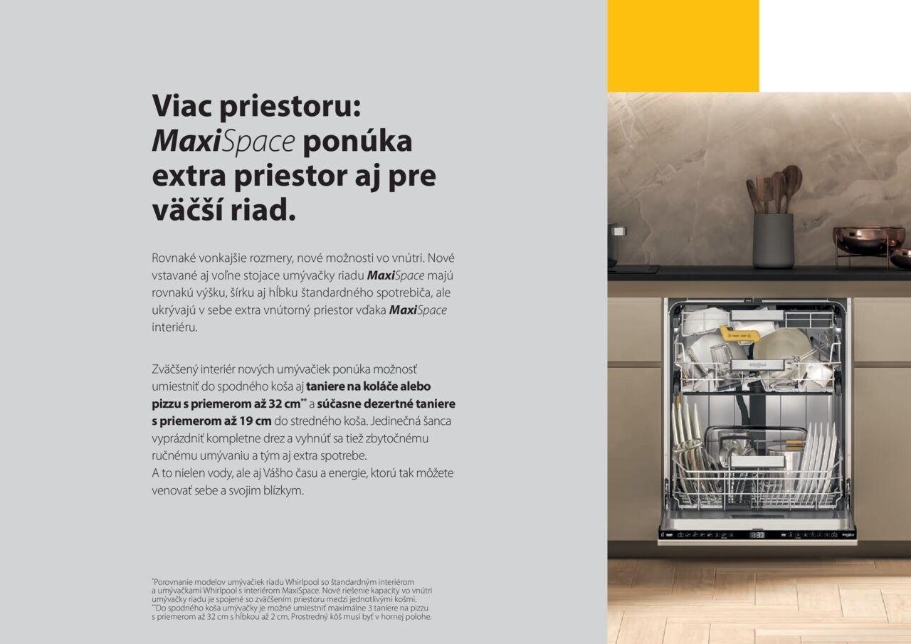 whirlpool - Whirlpool Nové vstavané aj voľne stojace modely umývačiek od utorka 19.12.2023 - page: 4