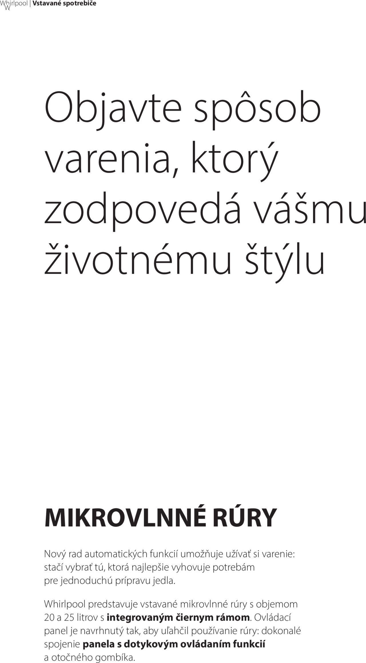 whirlpool - Whirlpool katalóg vstavaných spotrebičov od štvrtka 25.01.2024 - page: 79