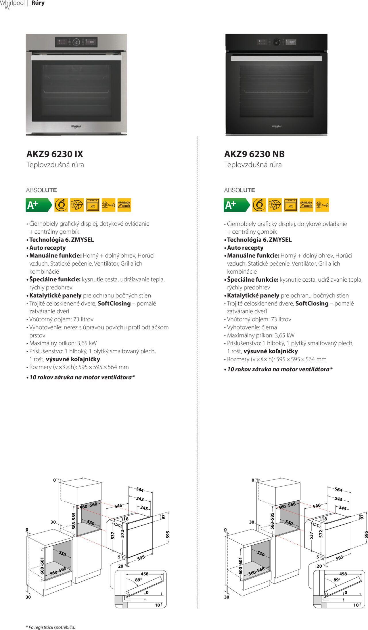 whirlpool - Whirlpool katalóg vstavaných spotrebičov od štvrtka 25.01.2024 - page: 56