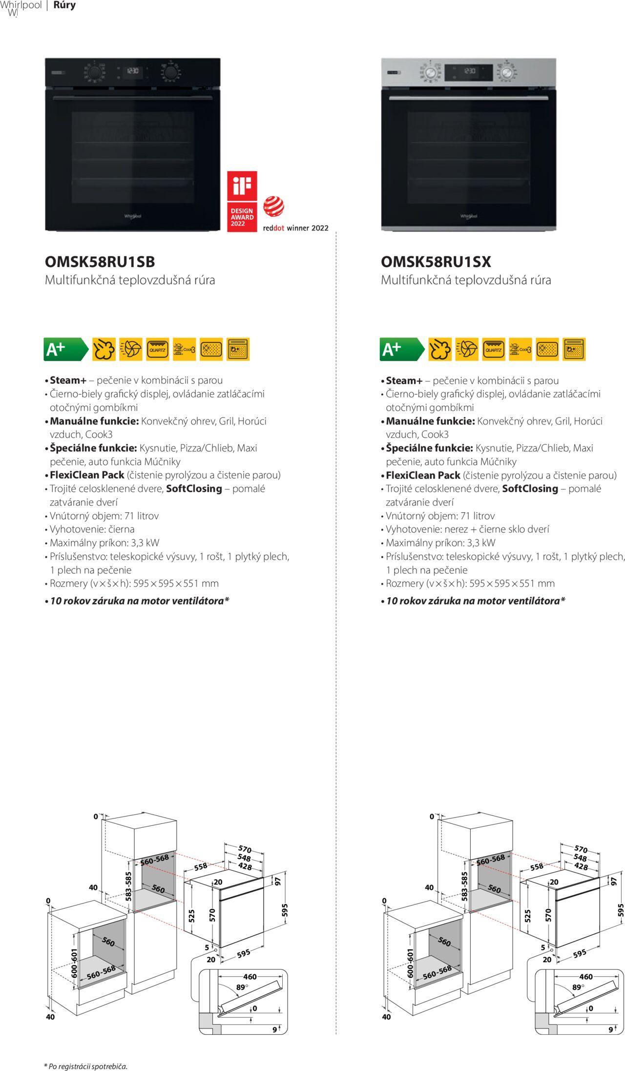 whirlpool - Whirlpool katalóg vstavaných spotrebičov od štvrtka 25.01.2024 - page: 60