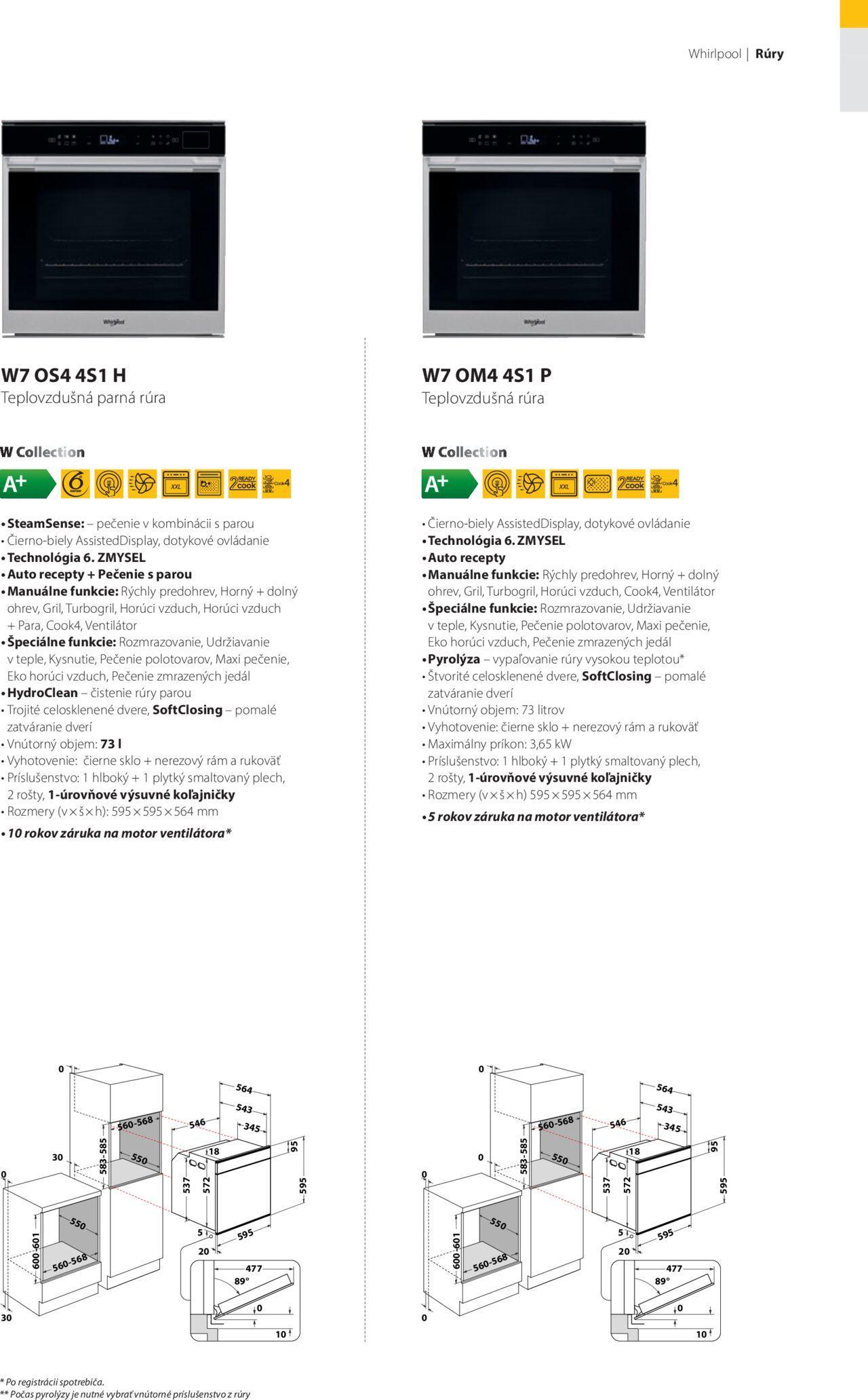 whirlpool - Whirlpool katalóg vstavaných spotrebičov od štvrtka 25.01.2024 - page: 47