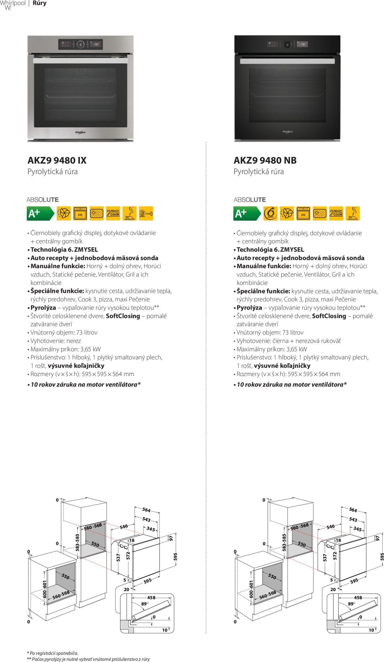 whirlpool - Whirlpool katalóg vstavaných spotrebičov od štvrtka 25.01.2024 - page: 52