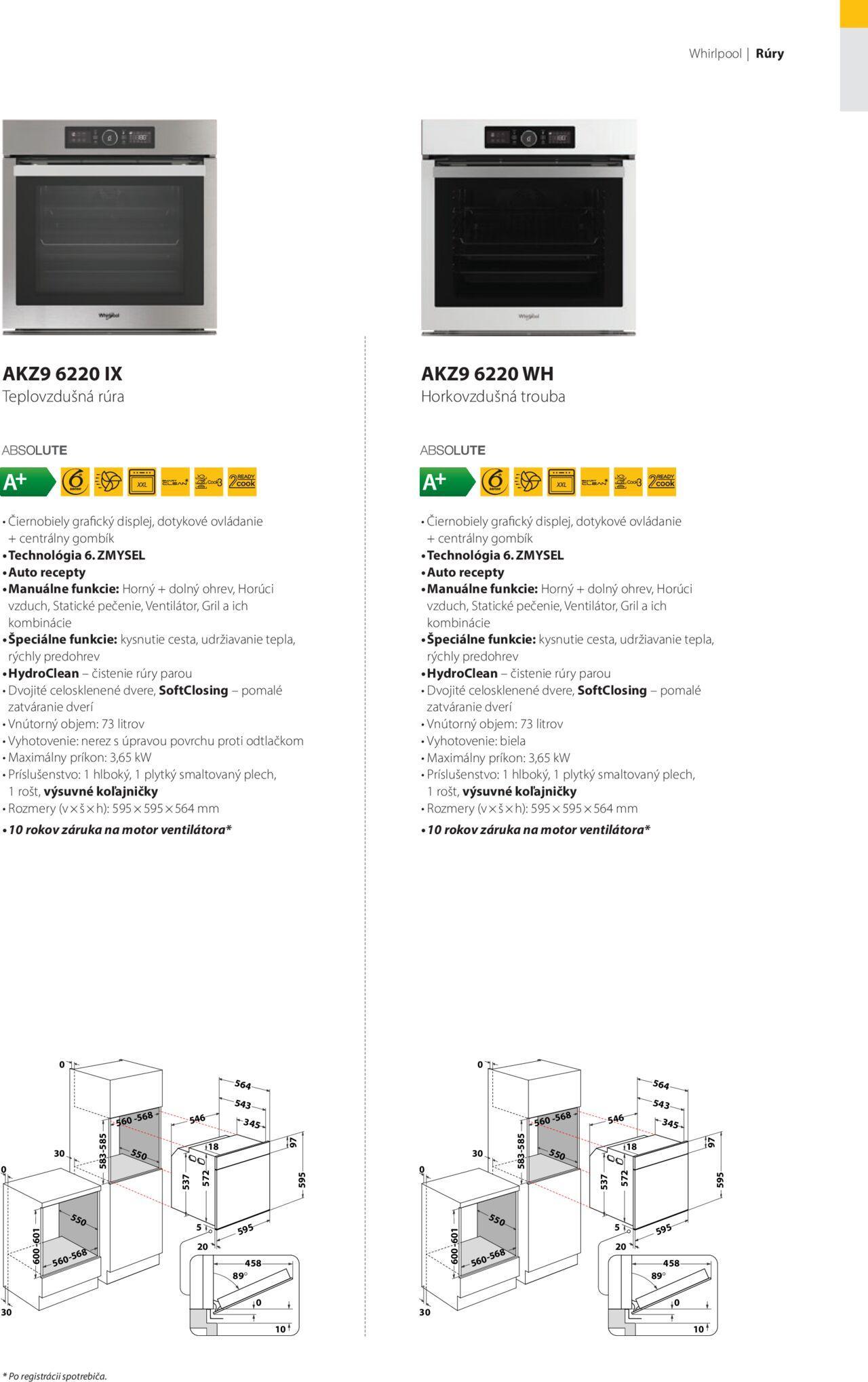 whirlpool - Whirlpool katalóg vstavaných spotrebičov od štvrtka 25.01.2024 - page: 57