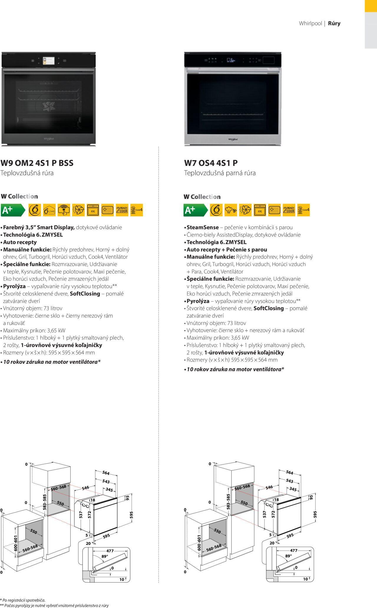 whirlpool - Whirlpool katalóg vstavaných spotrebičov od štvrtka 25.01.2024 - page: 45