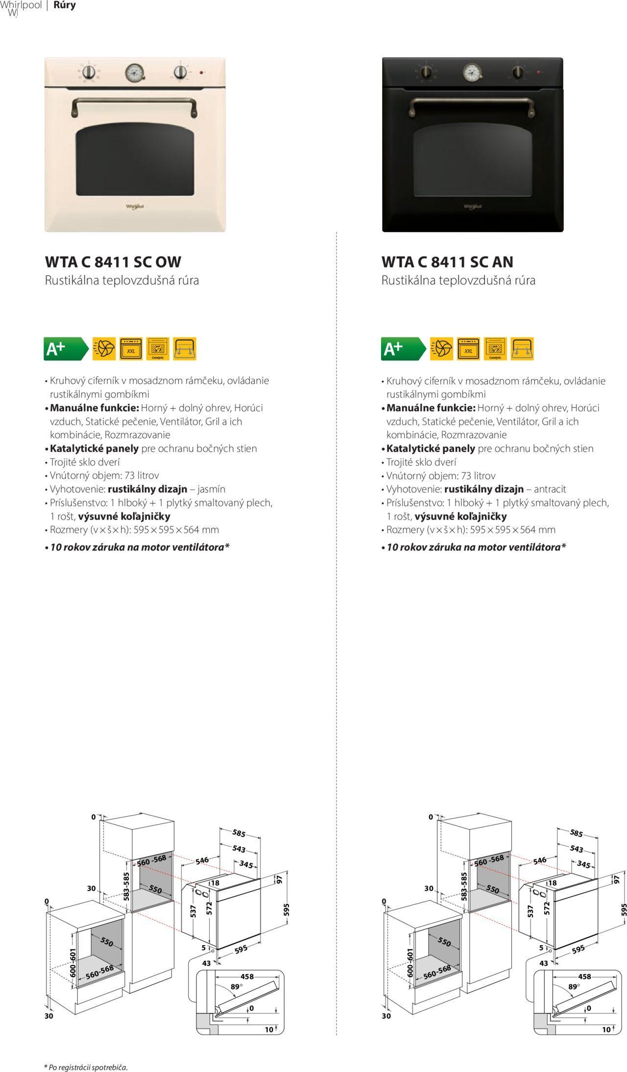 whirlpool - Whirlpool katalóg vstavaných spotrebičov od štvrtka 25.01.2024 - page: 58