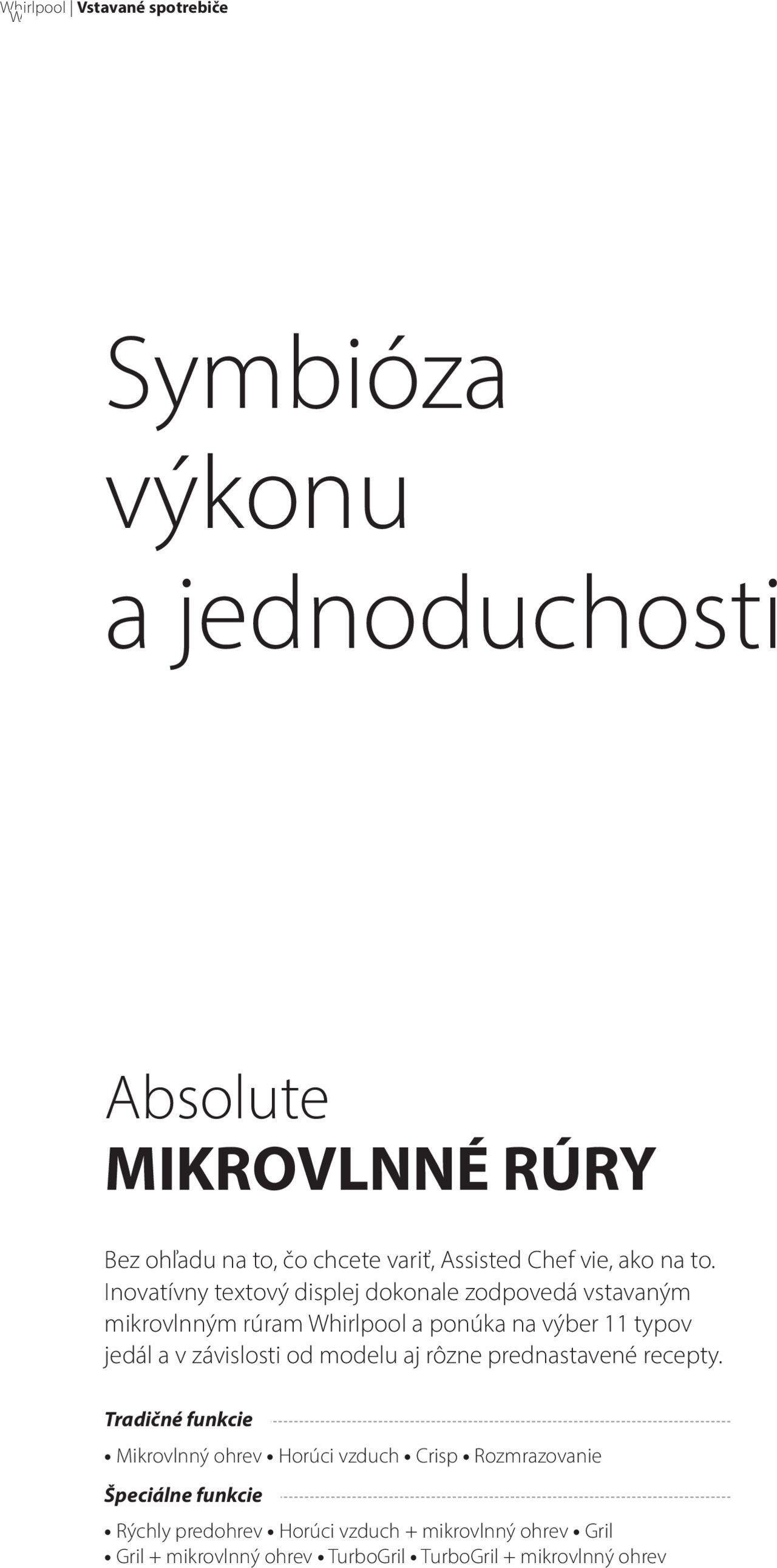 whirlpool - Whirlpool katalóg vstavaných spotrebičov od štvrtka 25.01.2024 - page: 77