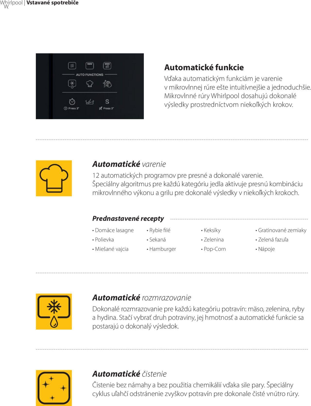 whirlpool - Whirlpool katalóg vstavaných spotrebičov od štvrtka 25.01.2024 - page: 81