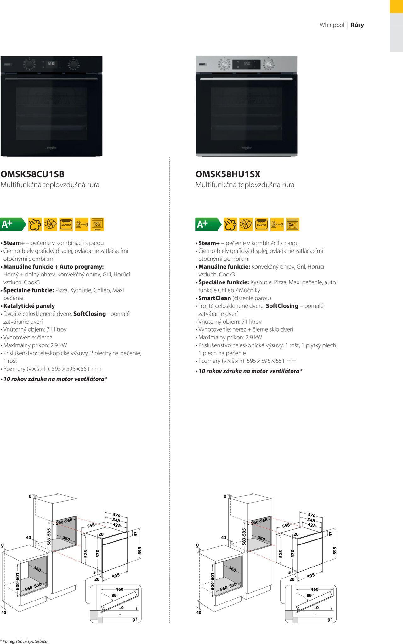 whirlpool - Whirlpool katalóg vstavaných spotrebičov od štvrtka 25.01.2024 - page: 61