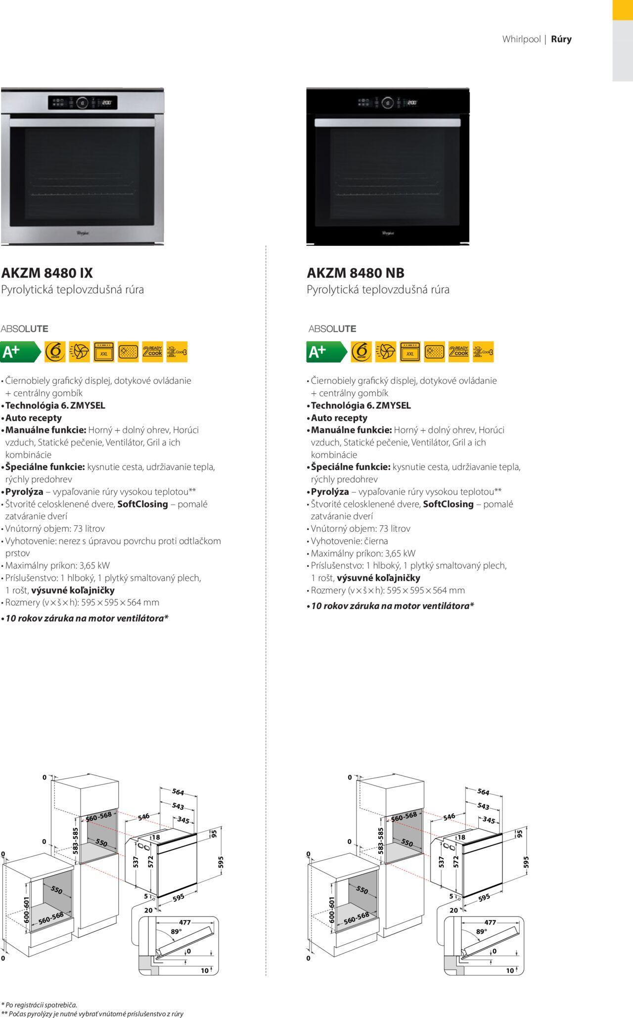 whirlpool - Whirlpool katalóg vstavaných spotrebičov od štvrtka 25.01.2024 - page: 53