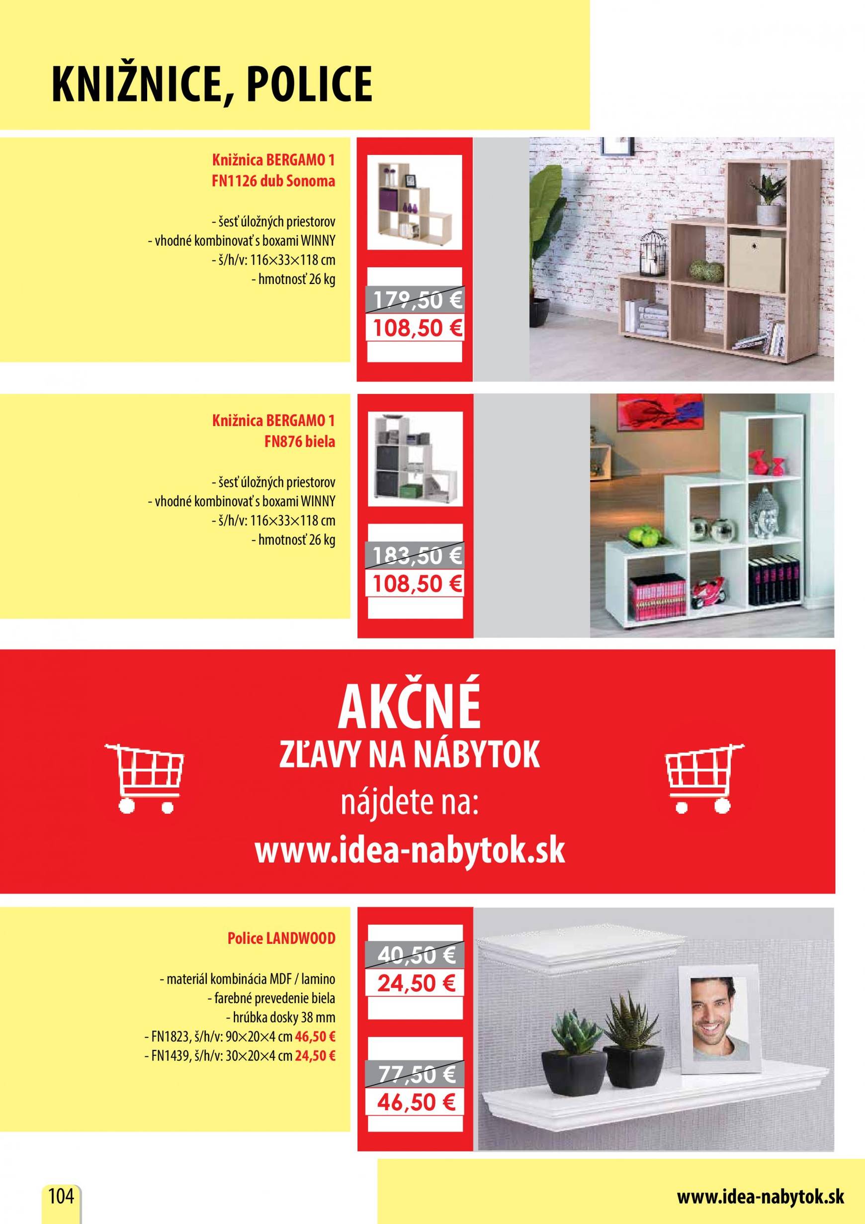 idea-nabytok - IDEA Nábytok - Škandinávsky nábytok leták platný od 01.09. - 31.12. - page: 104