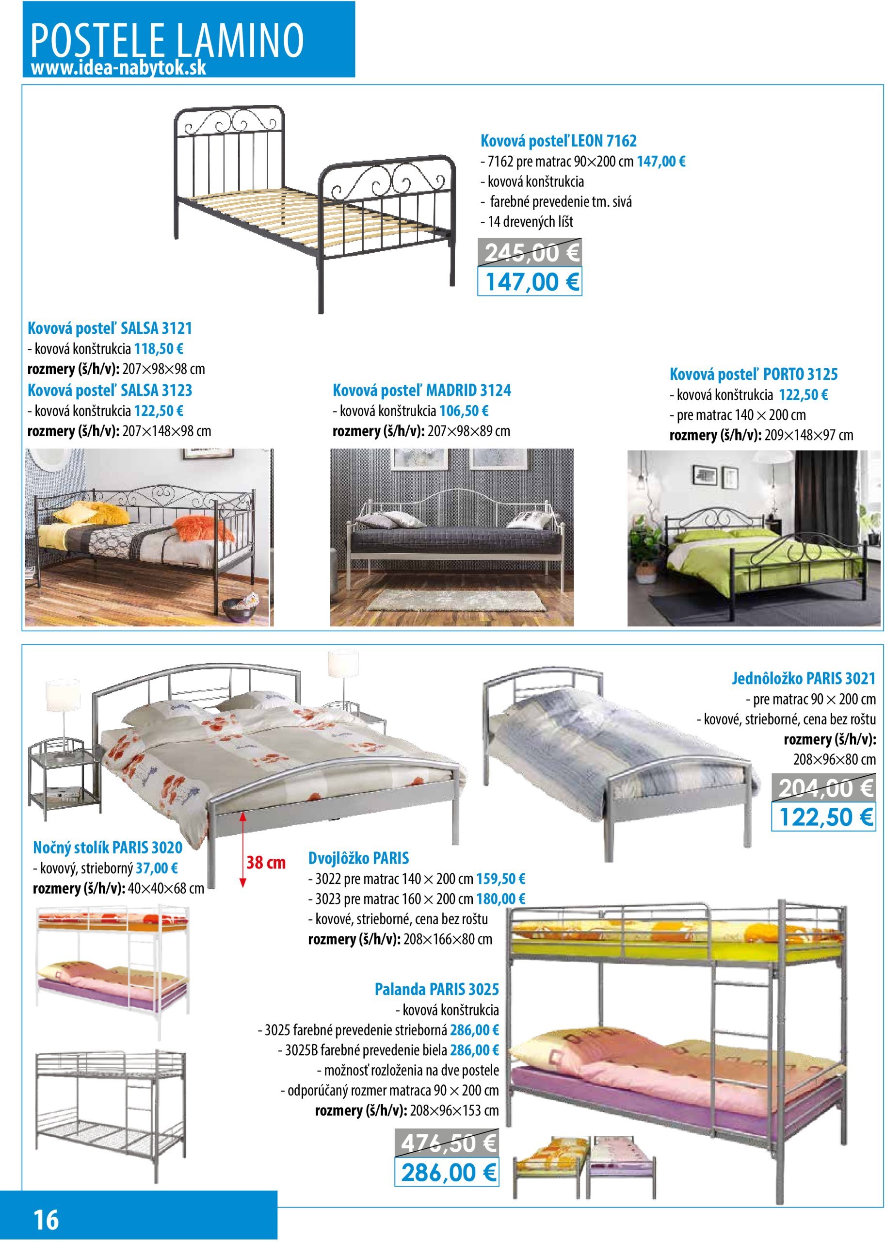 idea-nabytok - IDEA Nábytok - Škandinávsky nábytok leták platný od 01.01. - 31.12. - page: 16