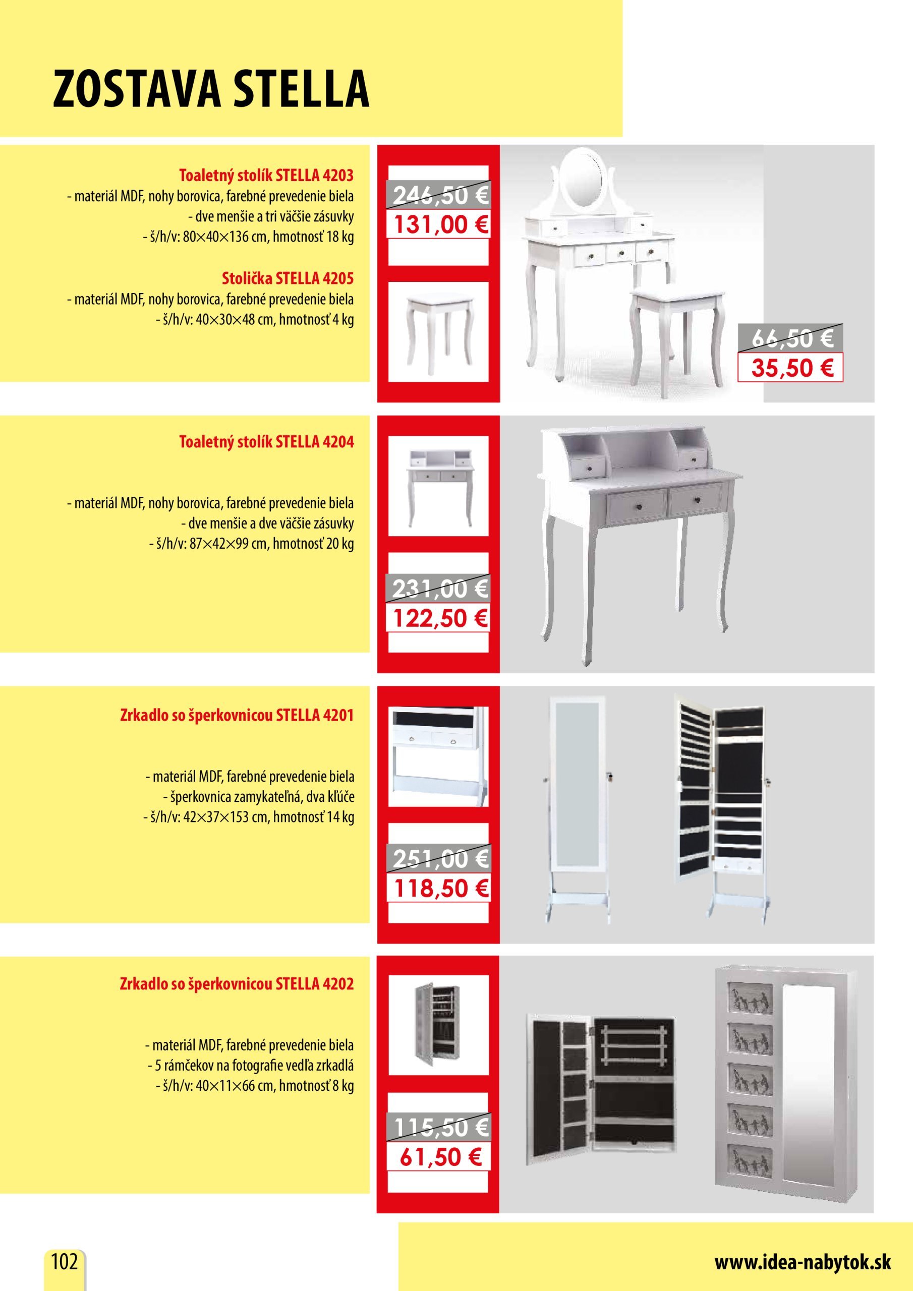 idea-nabytok - IDEA Nábytok - Škandinávsky nábytok leták platný od 01.01. - 31.12. - page: 102