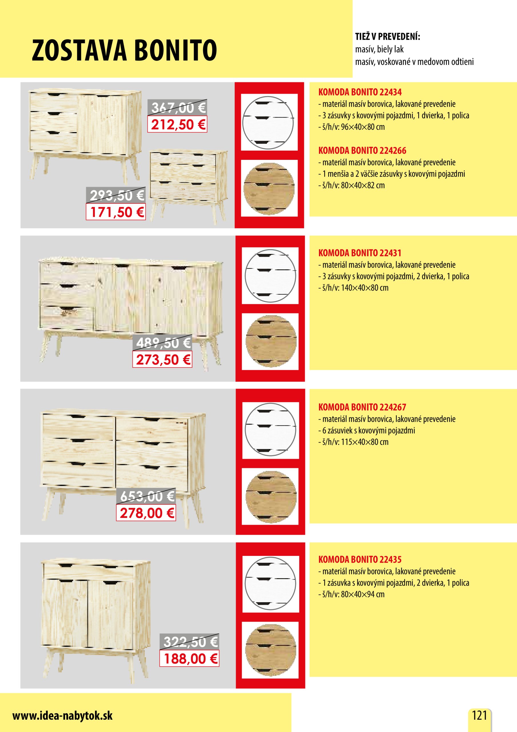 idea-nabytok - IDEA Nábytok - Škandinávsky nábytok leták platný od 01.01. - 31.12. - page: 121