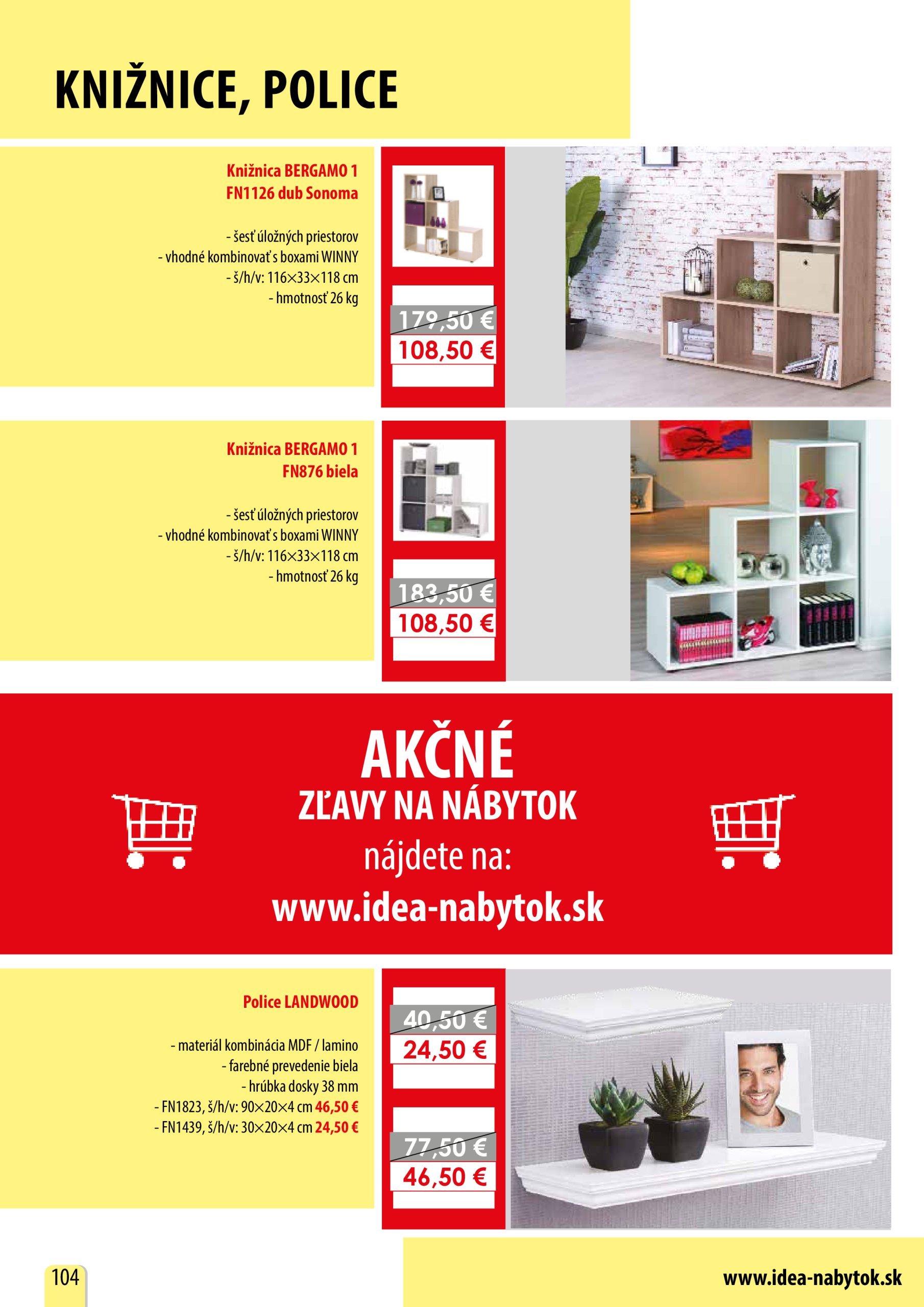 idea-nabytok - IDEA Nábytok - Škandinávsky nábytok leták platný od 01.01. - 31.12. - page: 104