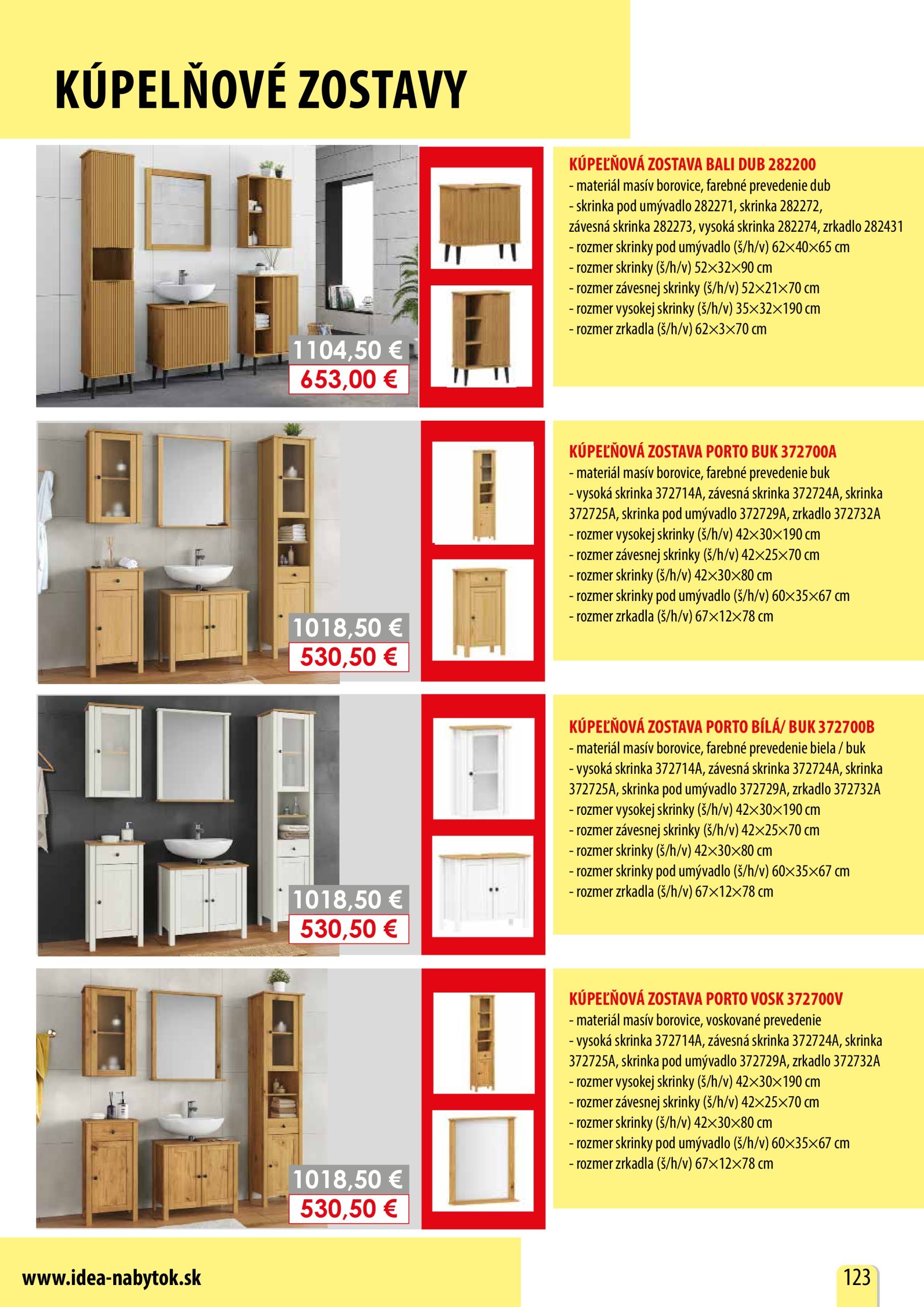 idea-nabytok - IDEA Nábytok - Škandinávsky nábytok leták platný od 01.01. - 31.12. - page: 123