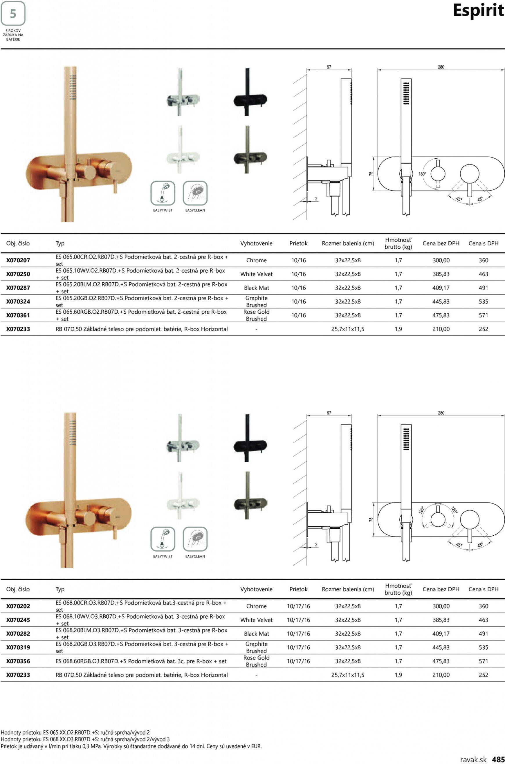 ravak - Ravak Profi - page: 485