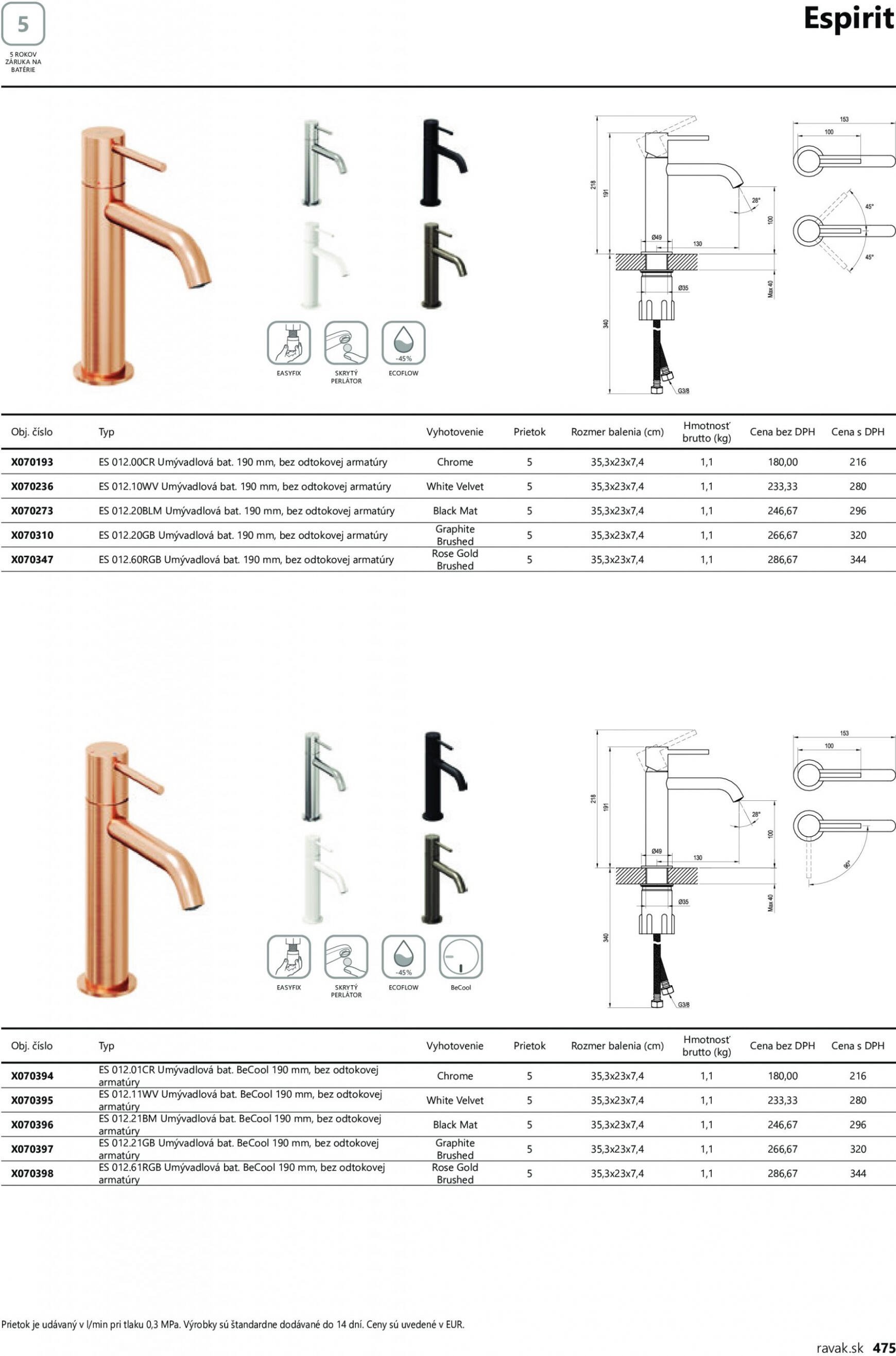 ravak - Ravak Profi - page: 475