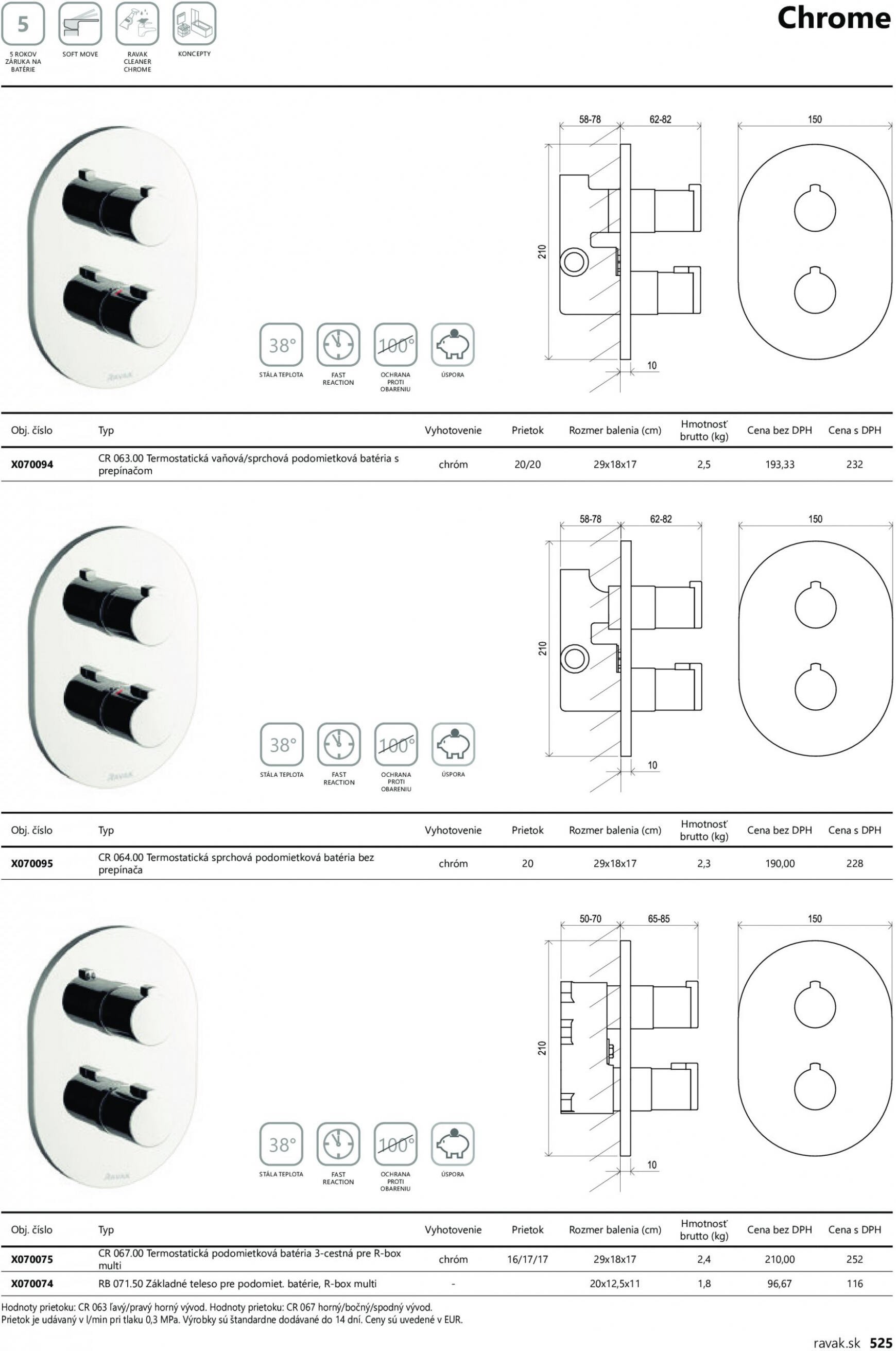 ravak - Ravak Profi - page: 525