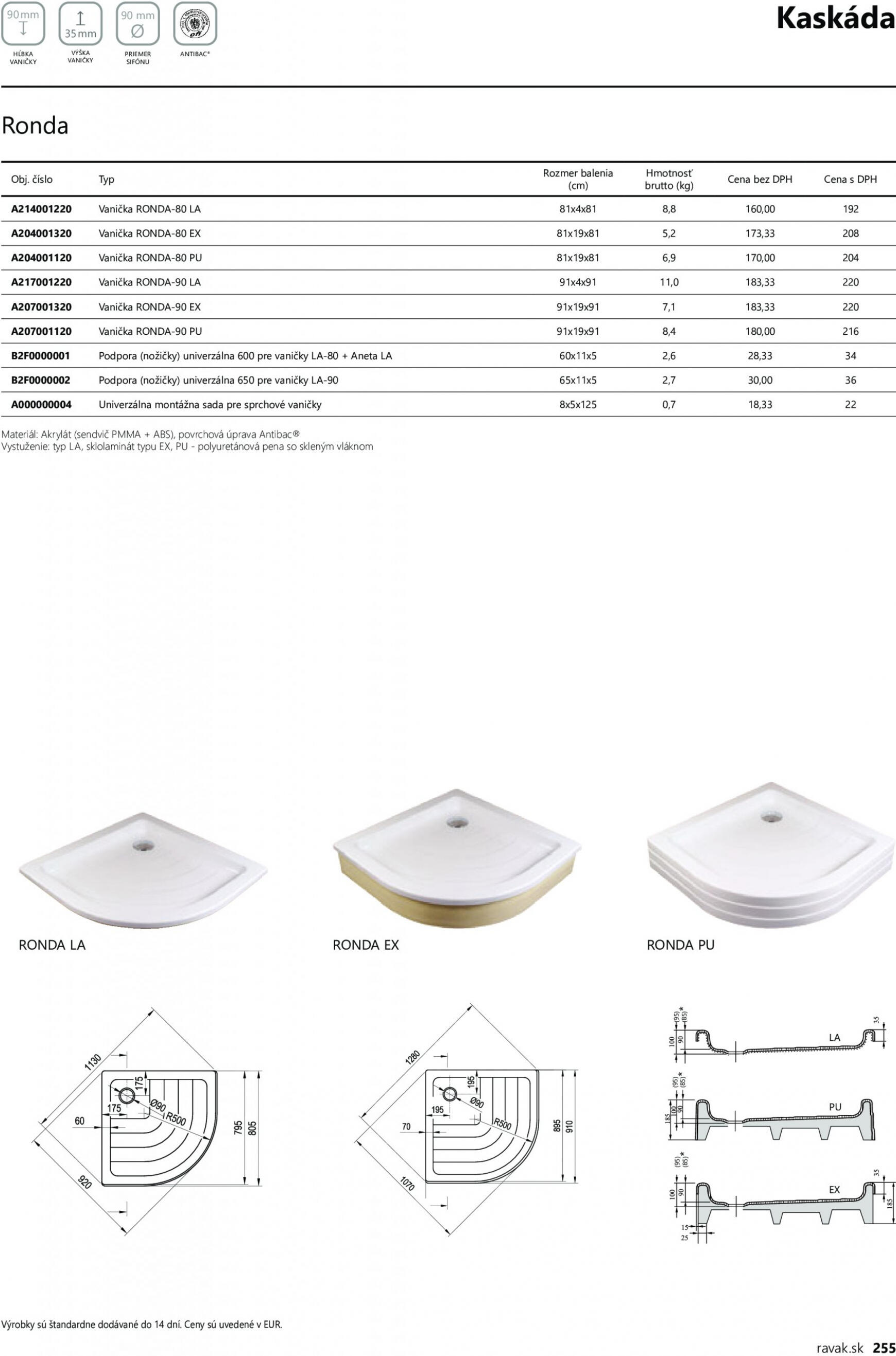 ravak - Ravak Profi - page: 255