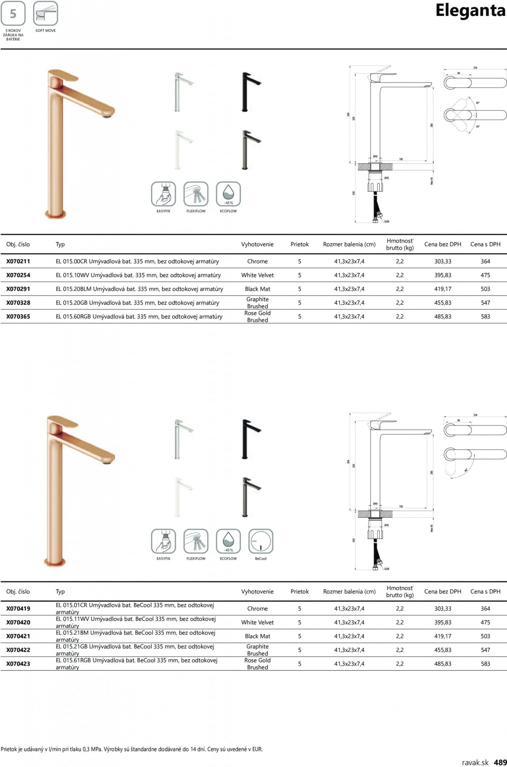 ravak - Ravak Profi - page: 489