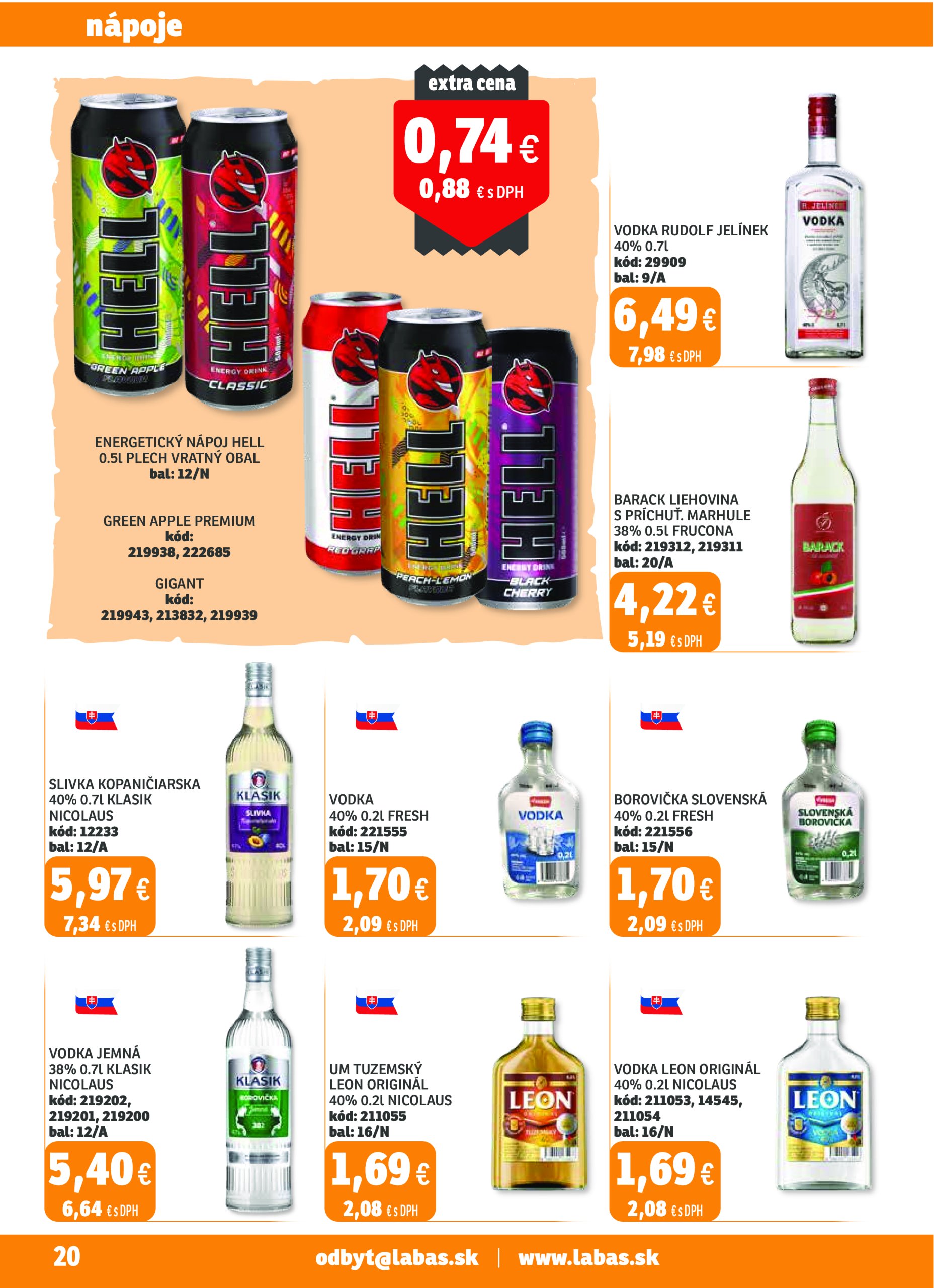 labas - Labaš leták platný od 10.01. - 23.01. - page: 20