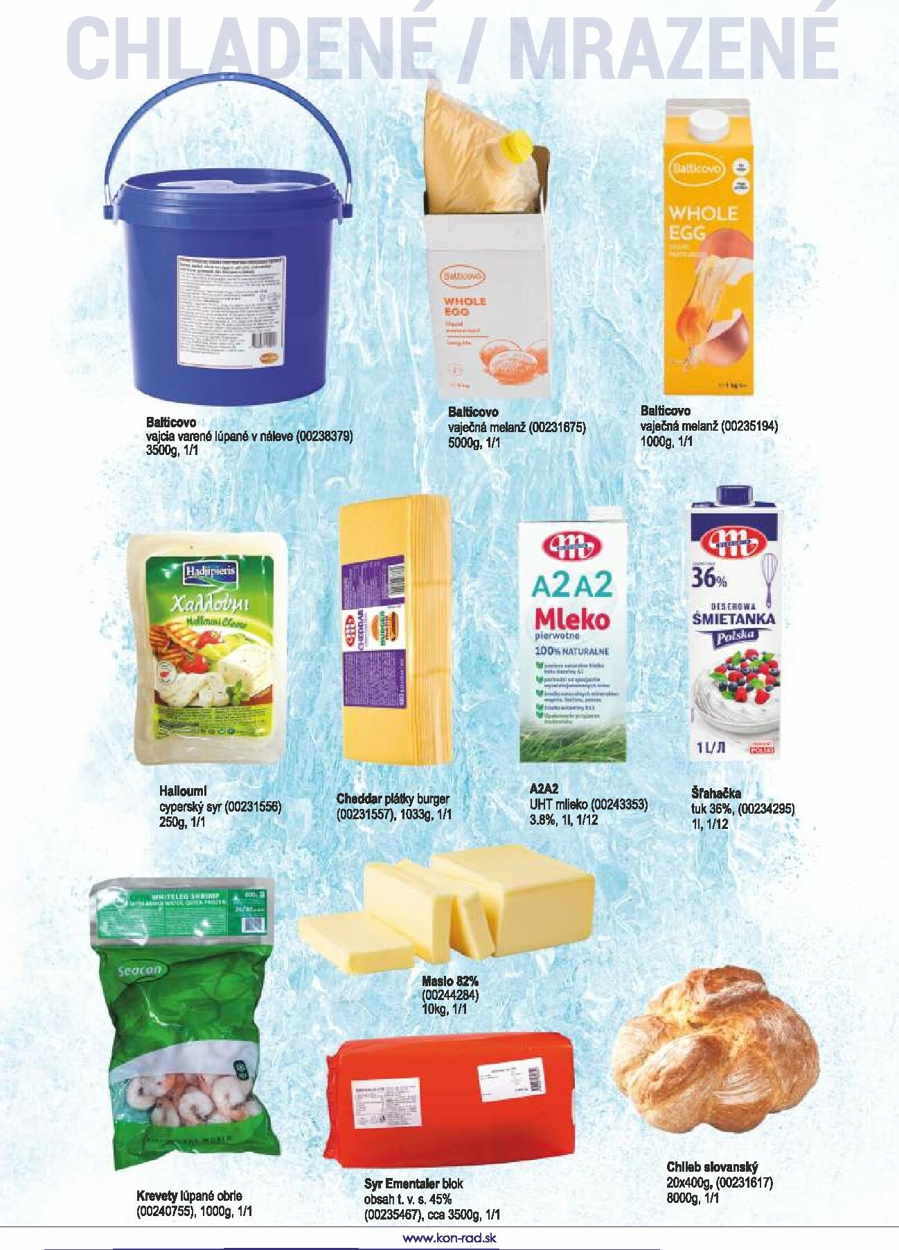 kon-rad - Leták KON - RAD - Katalóg importných produktov platný od 01.12. do 31.12. - page: 61