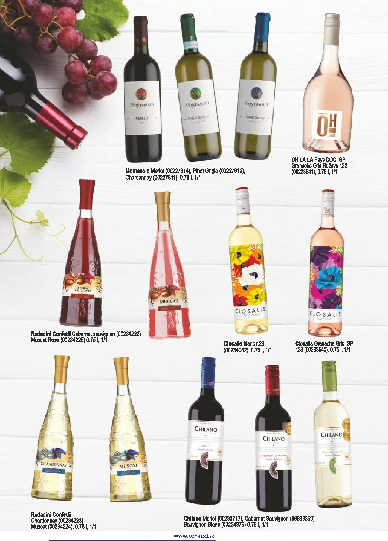 kon-rad - Leták KON - RAD - Katalóg importných produktov platný od 01.12. do 31.12. - page: 26