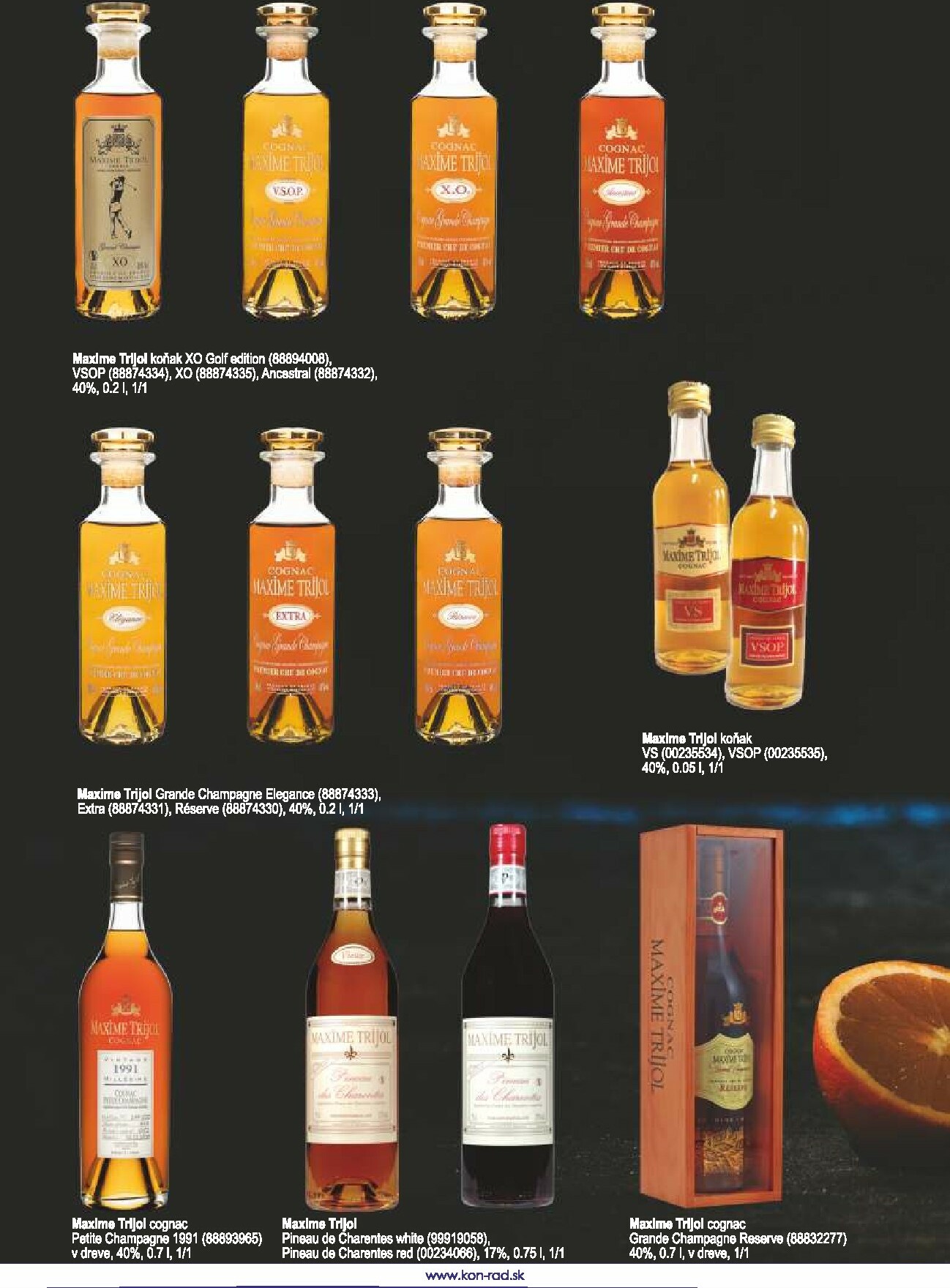 kon-rad - Leták KON - RAD - Katalóg importných produktov platný od 01.12. do 31.12. - page: 6