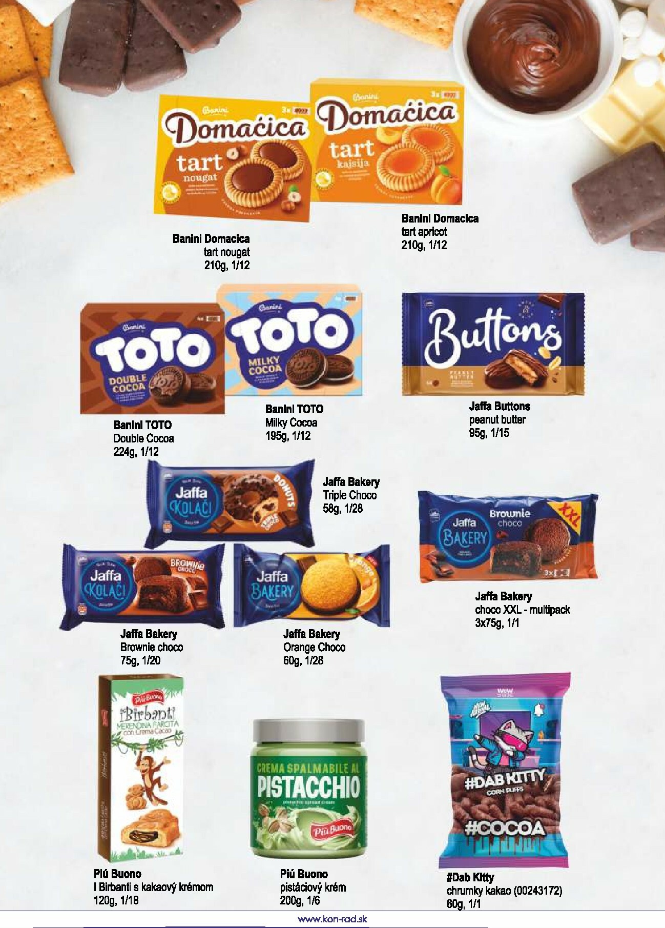 kon-rad - Leták KON - RAD - Katalóg importných produktov platný od 01.12. do 31.12. - page: 74