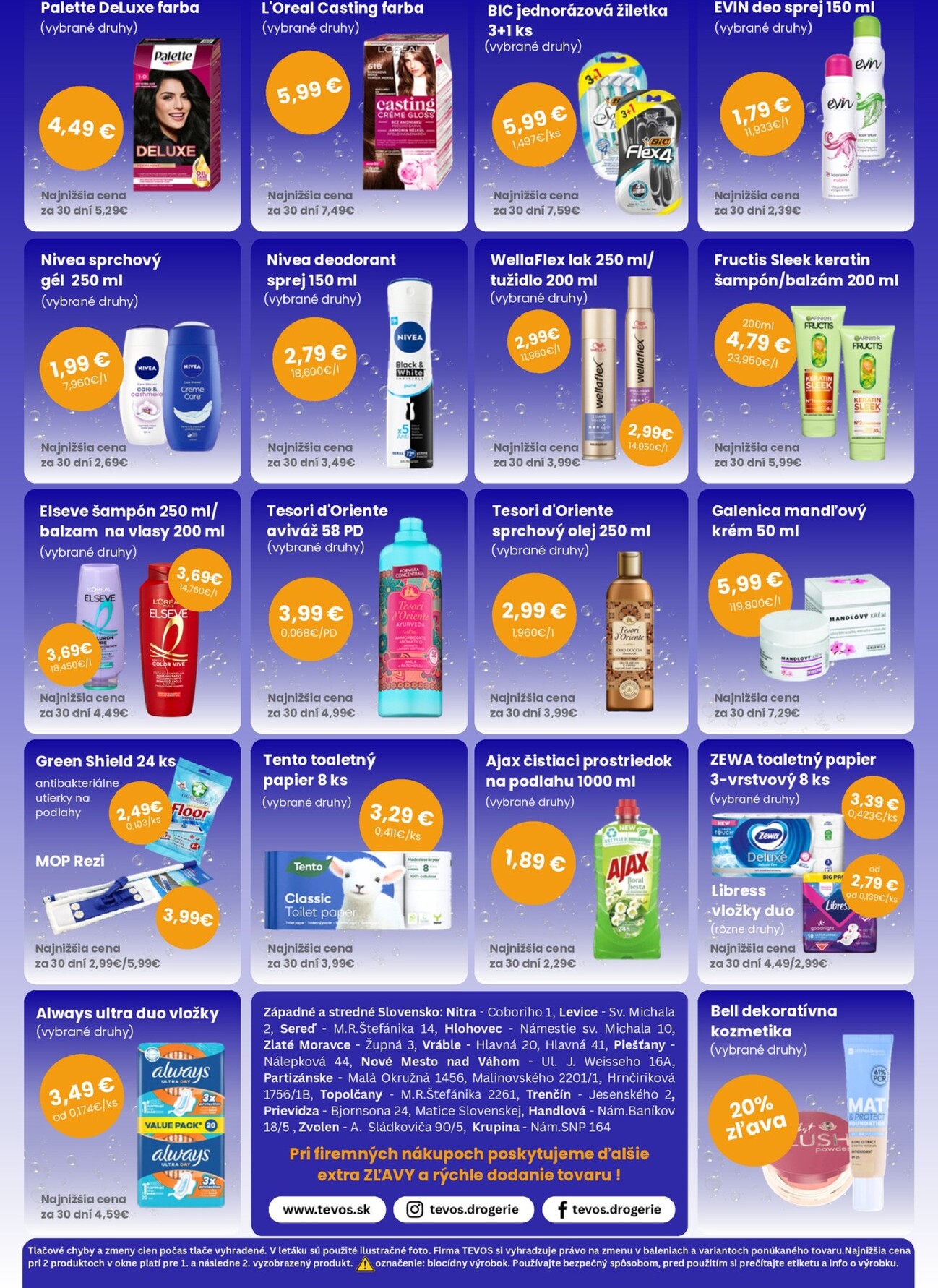 tevos-drogerie - Leták TEVOS drogérie platný od 03.03.2026 do 27.03.2026 - page: 4