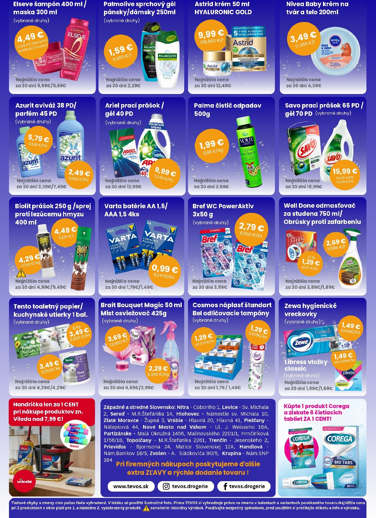 tevos-drogerie - Aktuálny leták TEVOS drogérie platný od stredy, 08.04.2026 do piatku, 24.04.2026 - page: 2