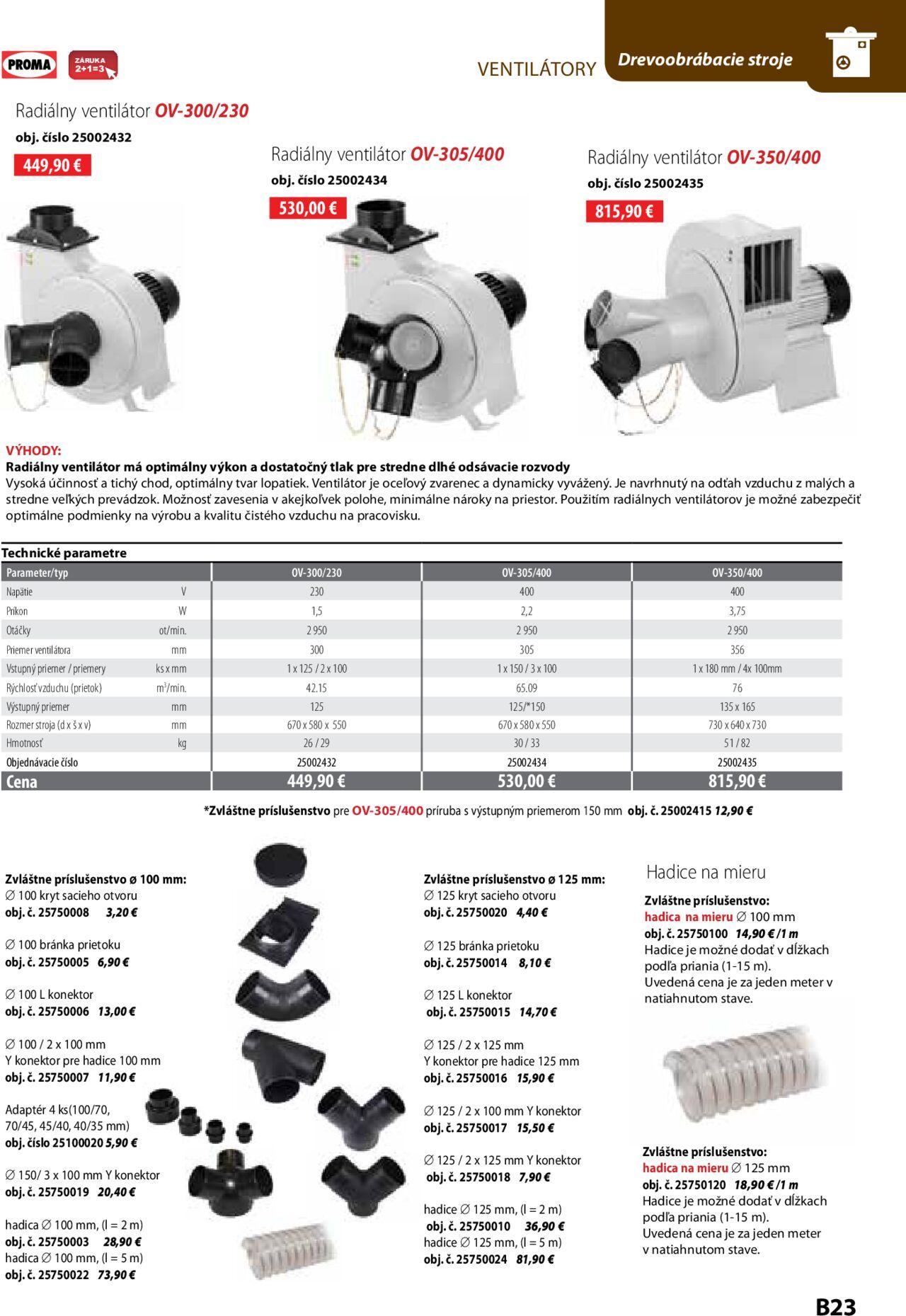 proma - Proma katalóg industry od nedele 01.10.2023 - page: 23