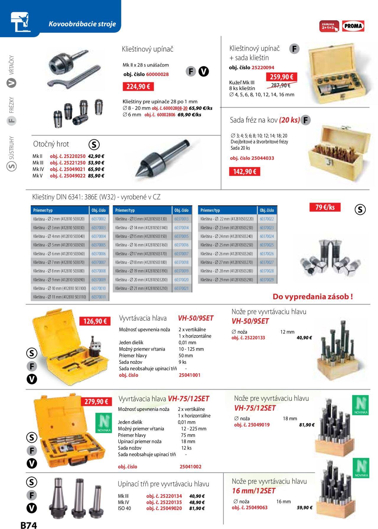 proma - Proma katalóg industry od nedele 01.10.2023 - page: 74
