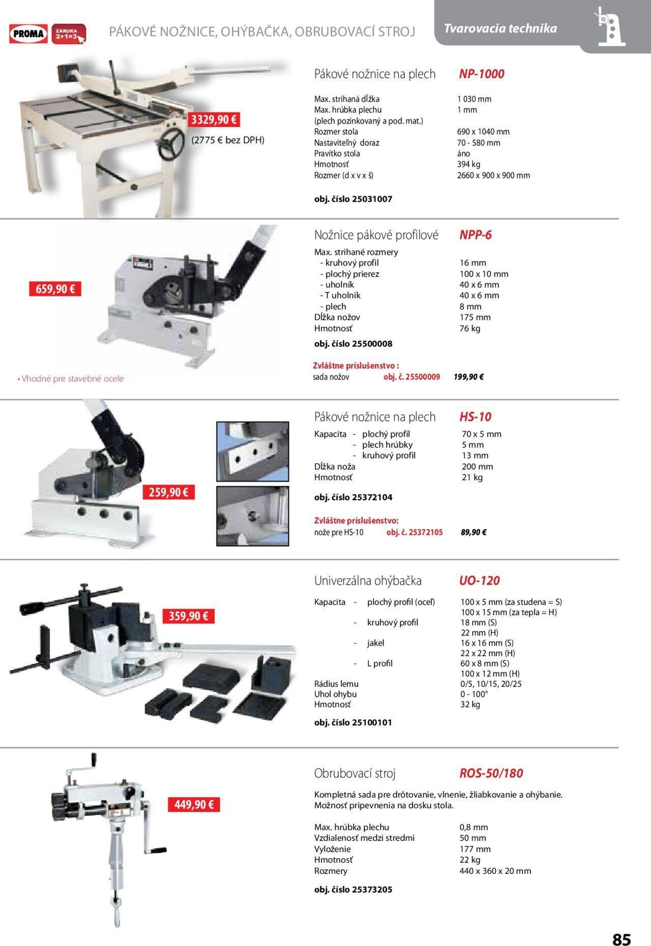 proma - Proma katalóg industry od nedele 01.10.2023 - page: 85