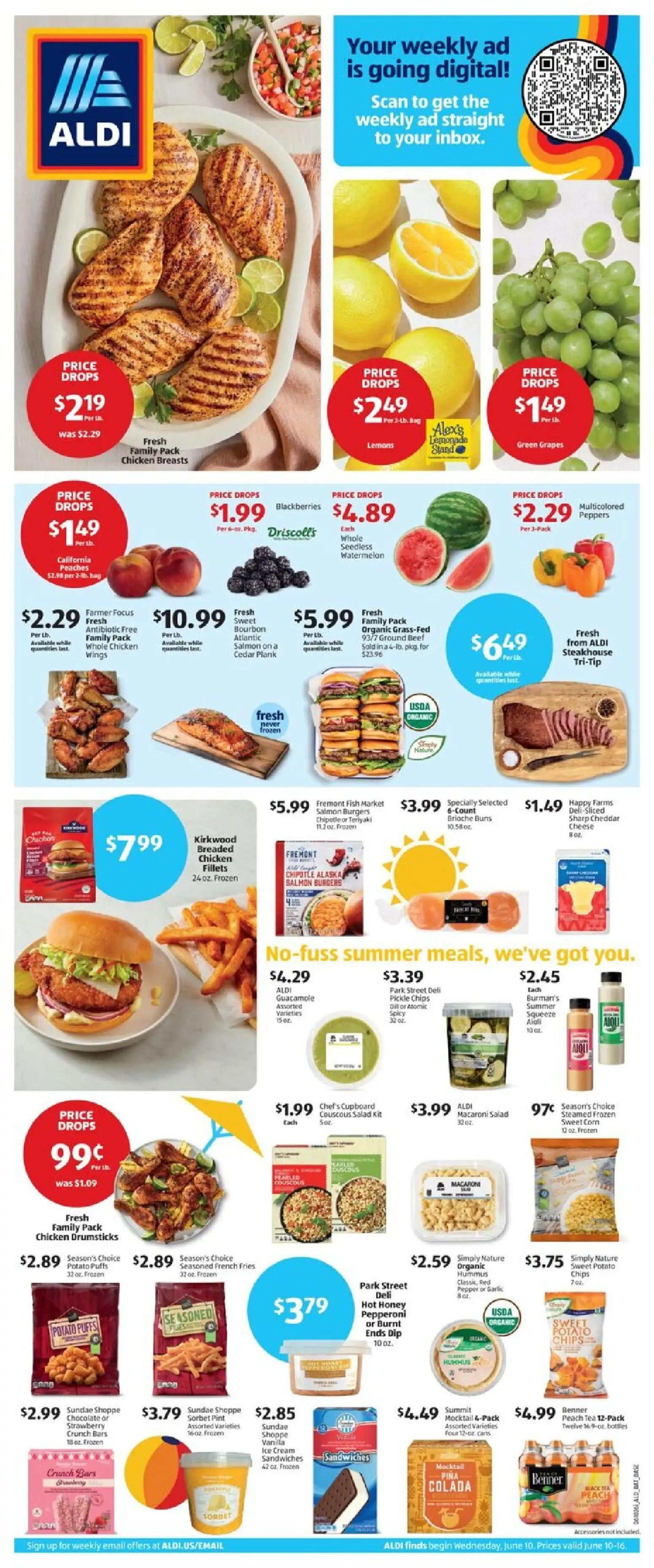 aldi - Aldi Weekly Ad - 06/10 - 06/16 2026 - page: 1