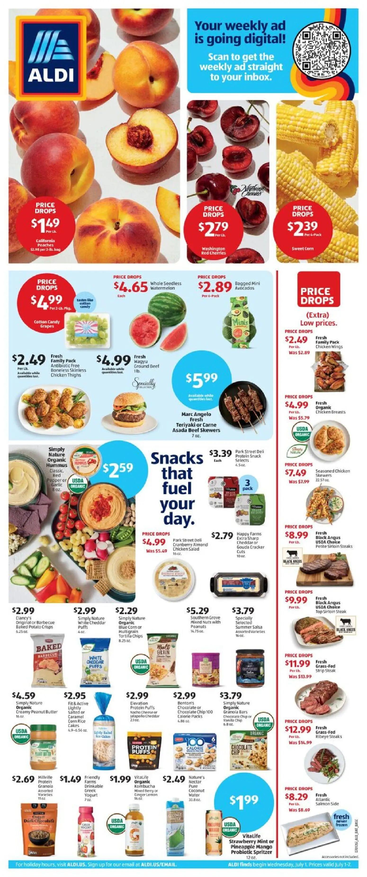 aldi - Aldi Weekly Ad - 07/01 - 07/07 2026 - page: 1