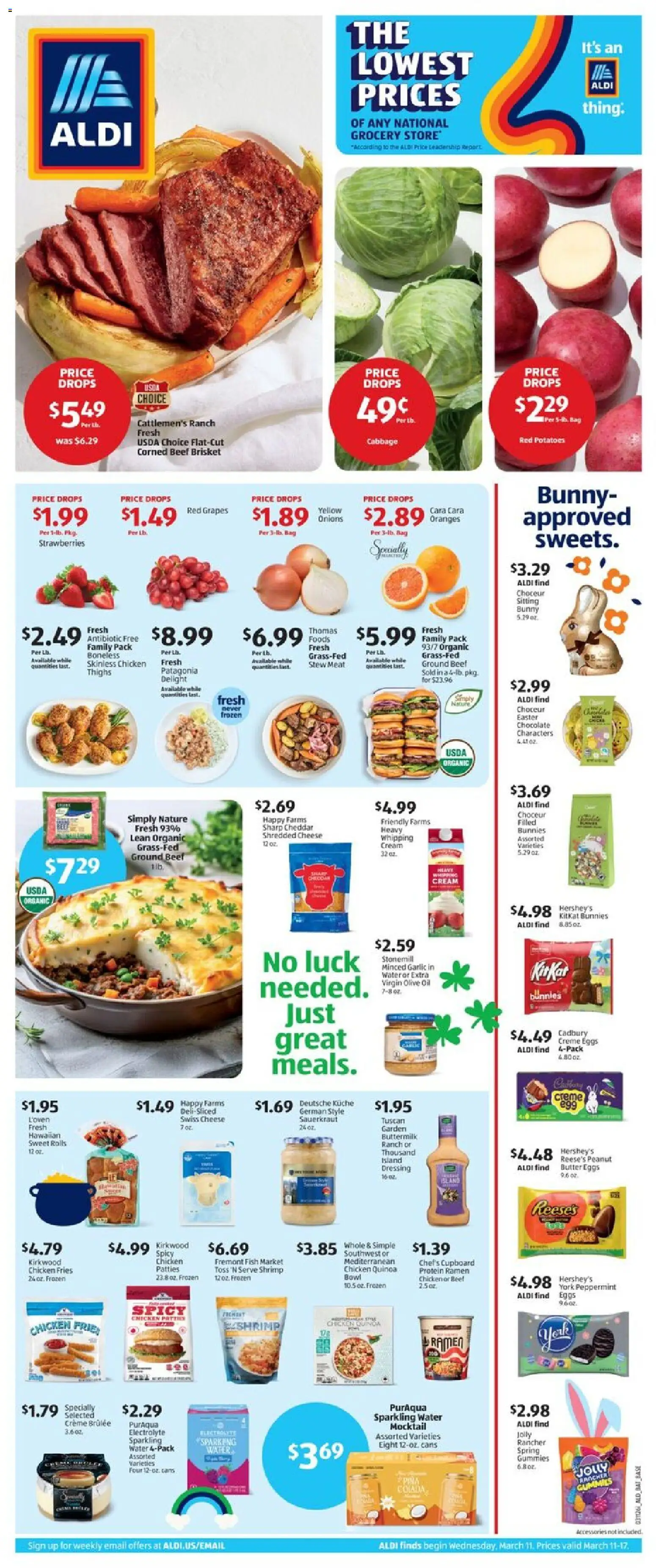 aldi - Aldi Weekly Ad - 03/11 - 03/17 2026 - page: 1