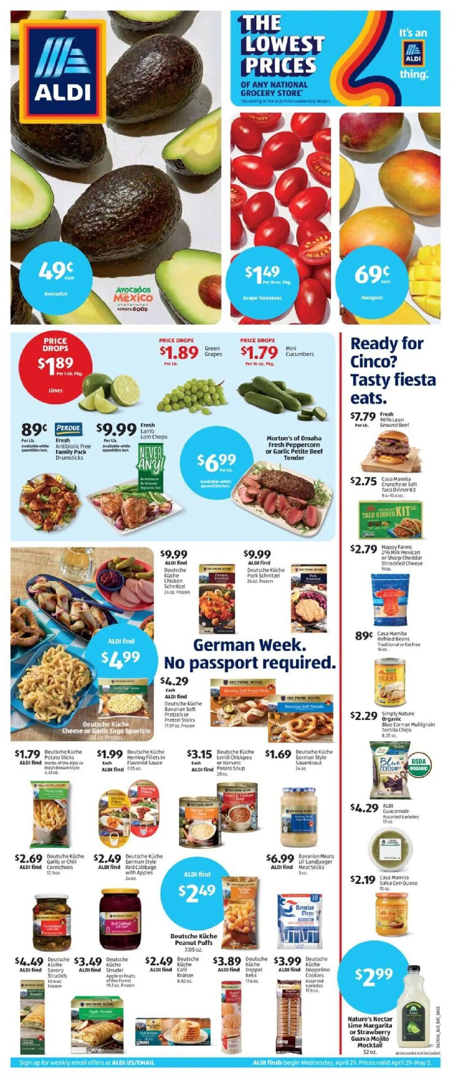 aldi - Aldi Weekly Ad - 04/29 - 05/05 2026 - page: 1