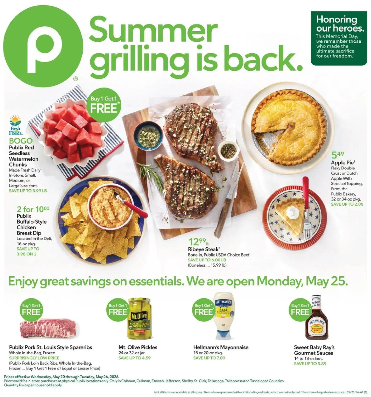 publix - Publix Weekly Ad - 05/20 - 05/26 2026