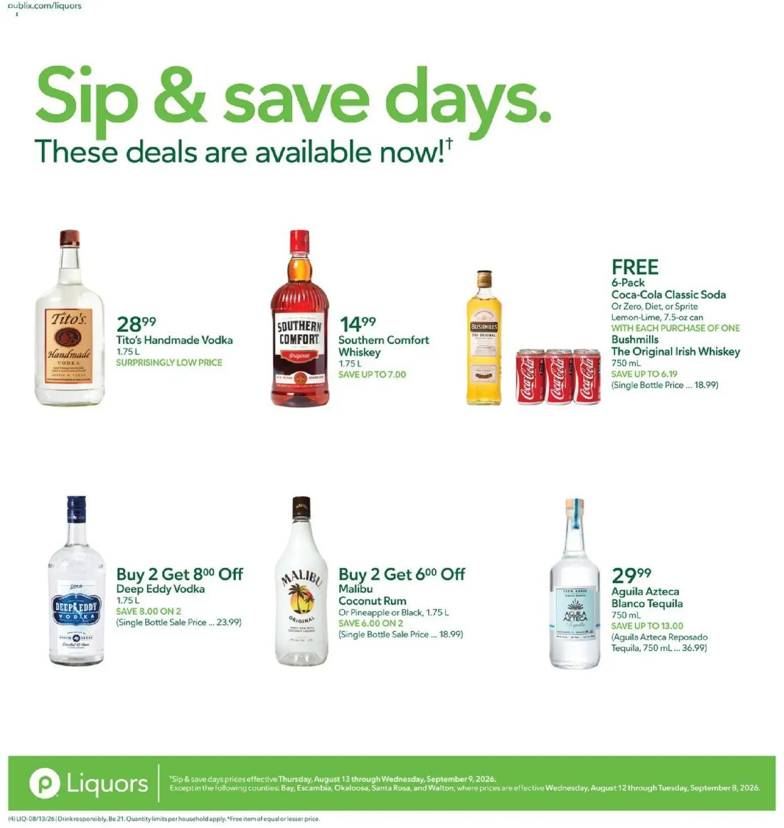 publix - Publix Liquor Ad - 08/13 - 08/19 2026 - page: 4