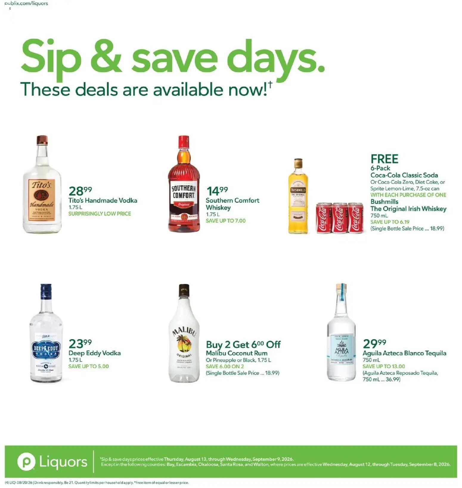 publix - Publix Liquor Ad - 08/20 - 08/26 2026 - page: 4
